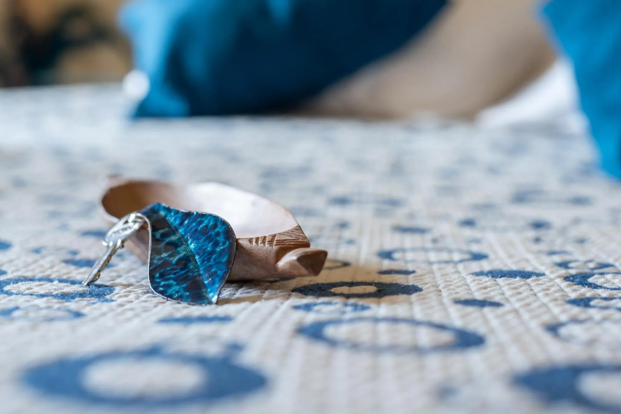 Decorative detail, Bed in Mood Farmhouse B&B