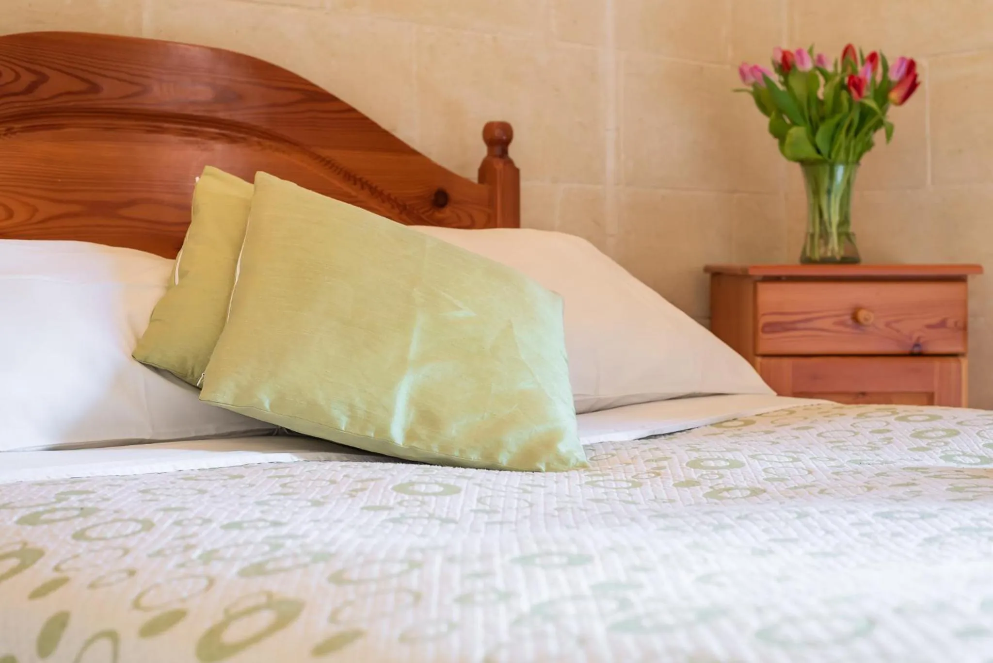 Bed in Mood Farmhouse B&B