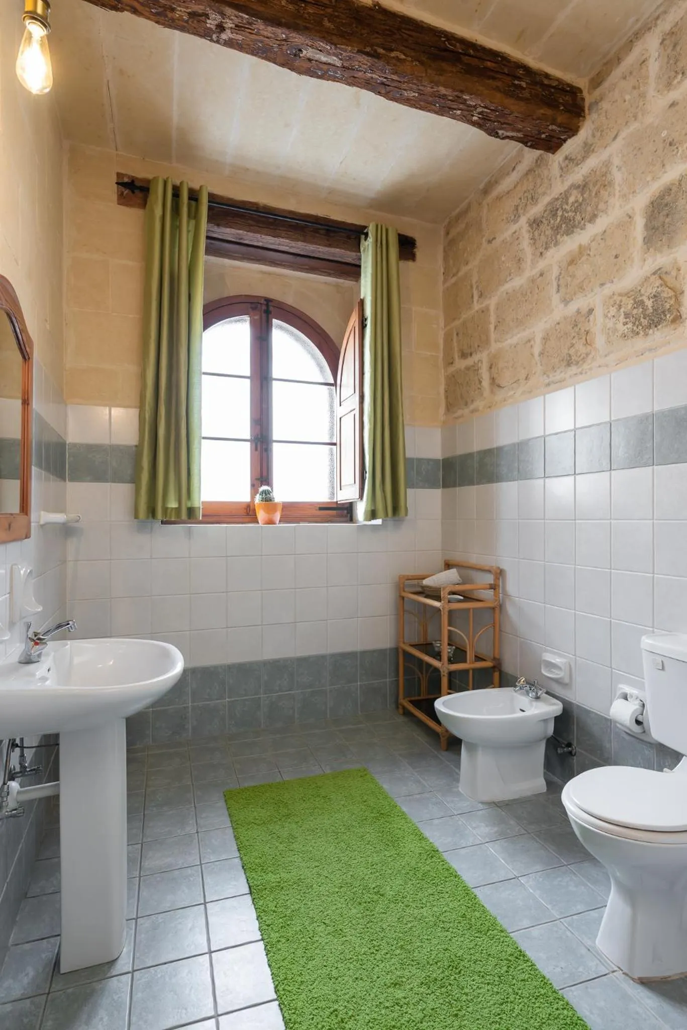 Bathroom in Mood Farmhouse B&B