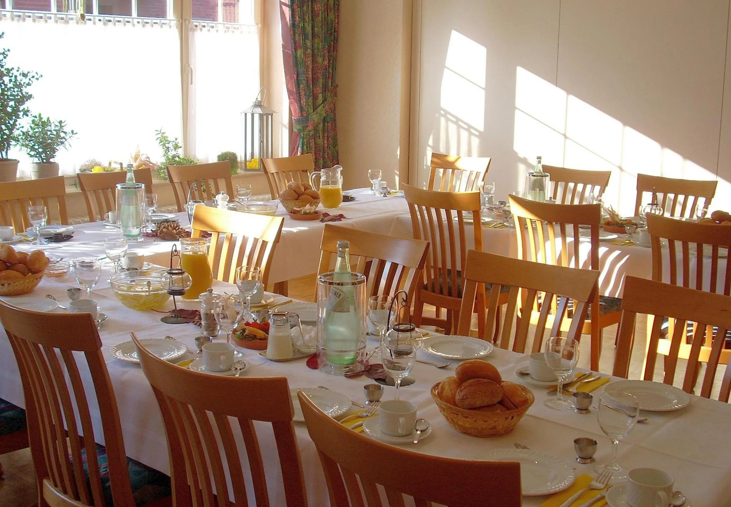 Dining area in Hotel Geschermann