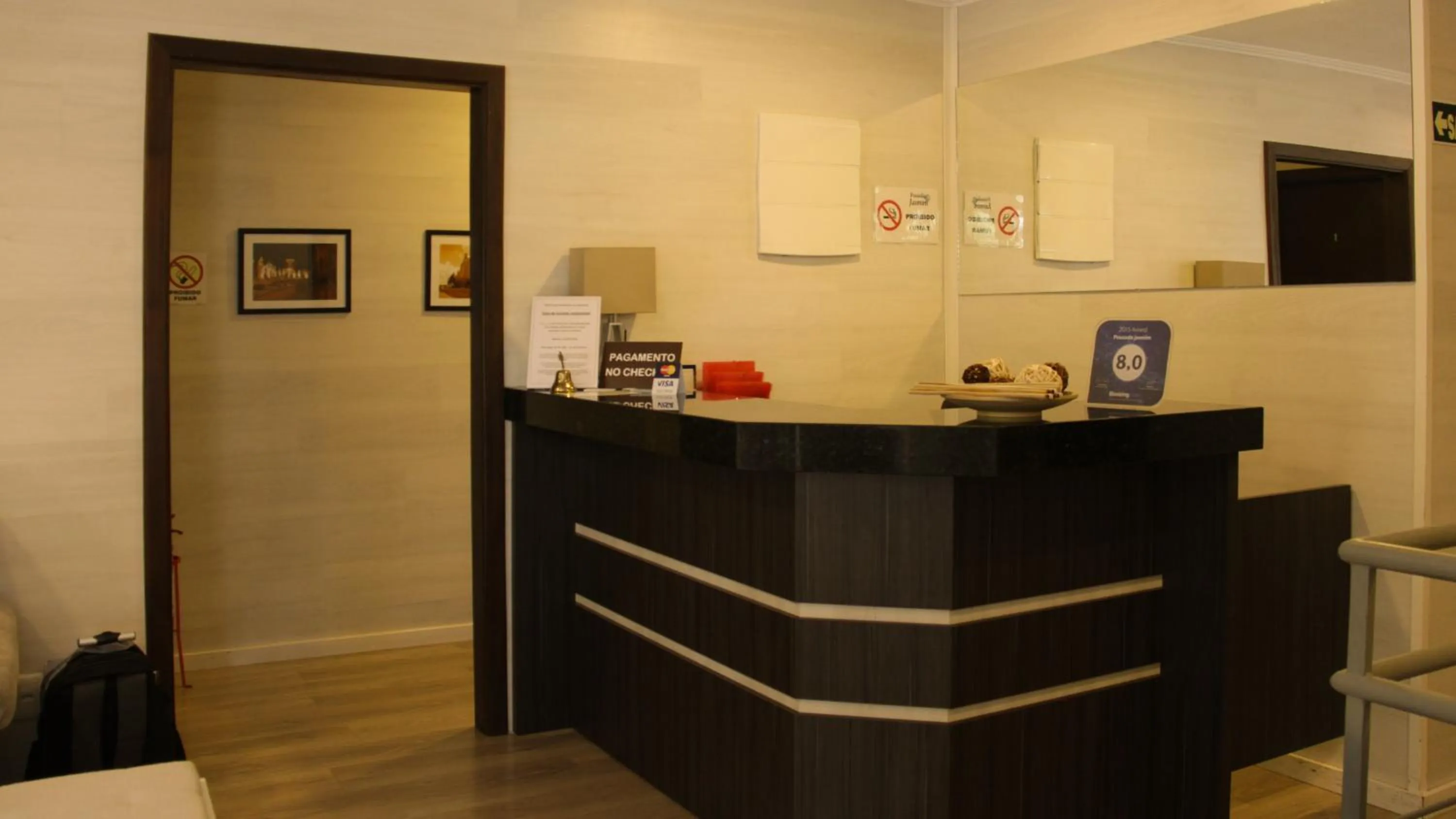 Lobby or reception in Pousada Jasmim