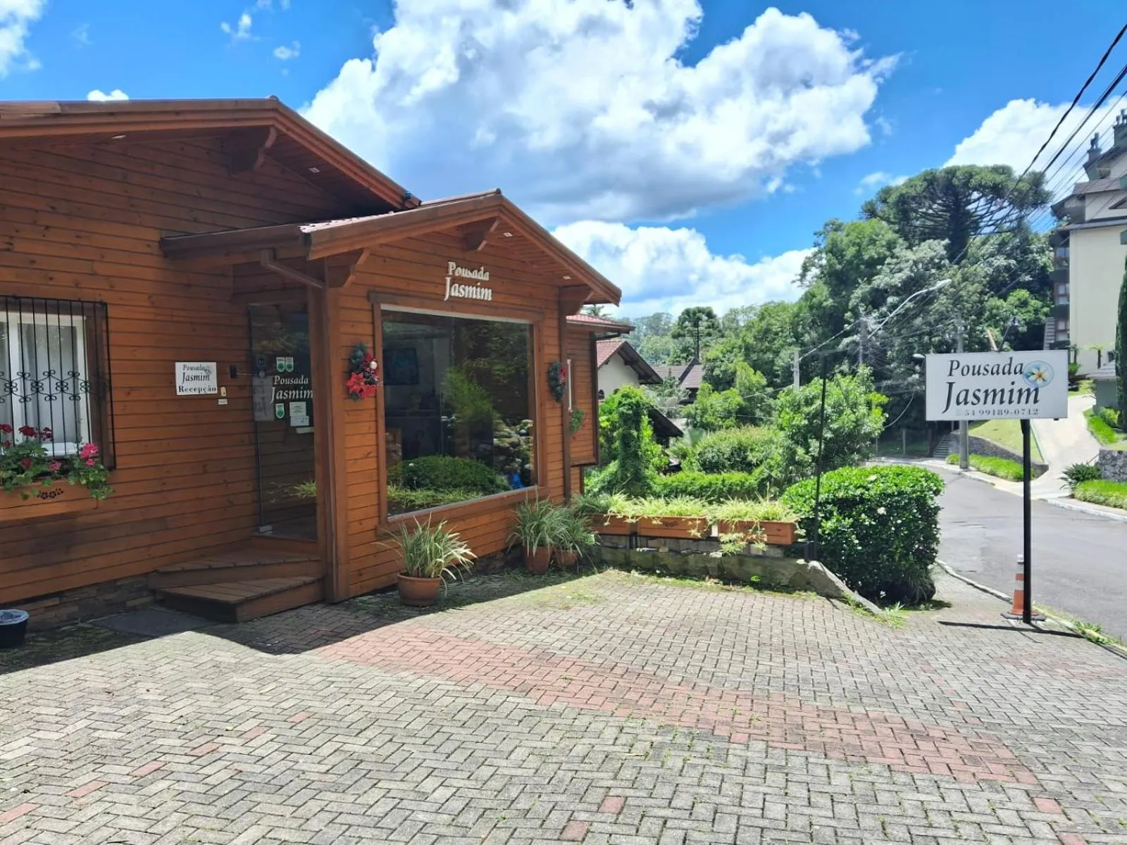 Street view in Pousada Jasmim