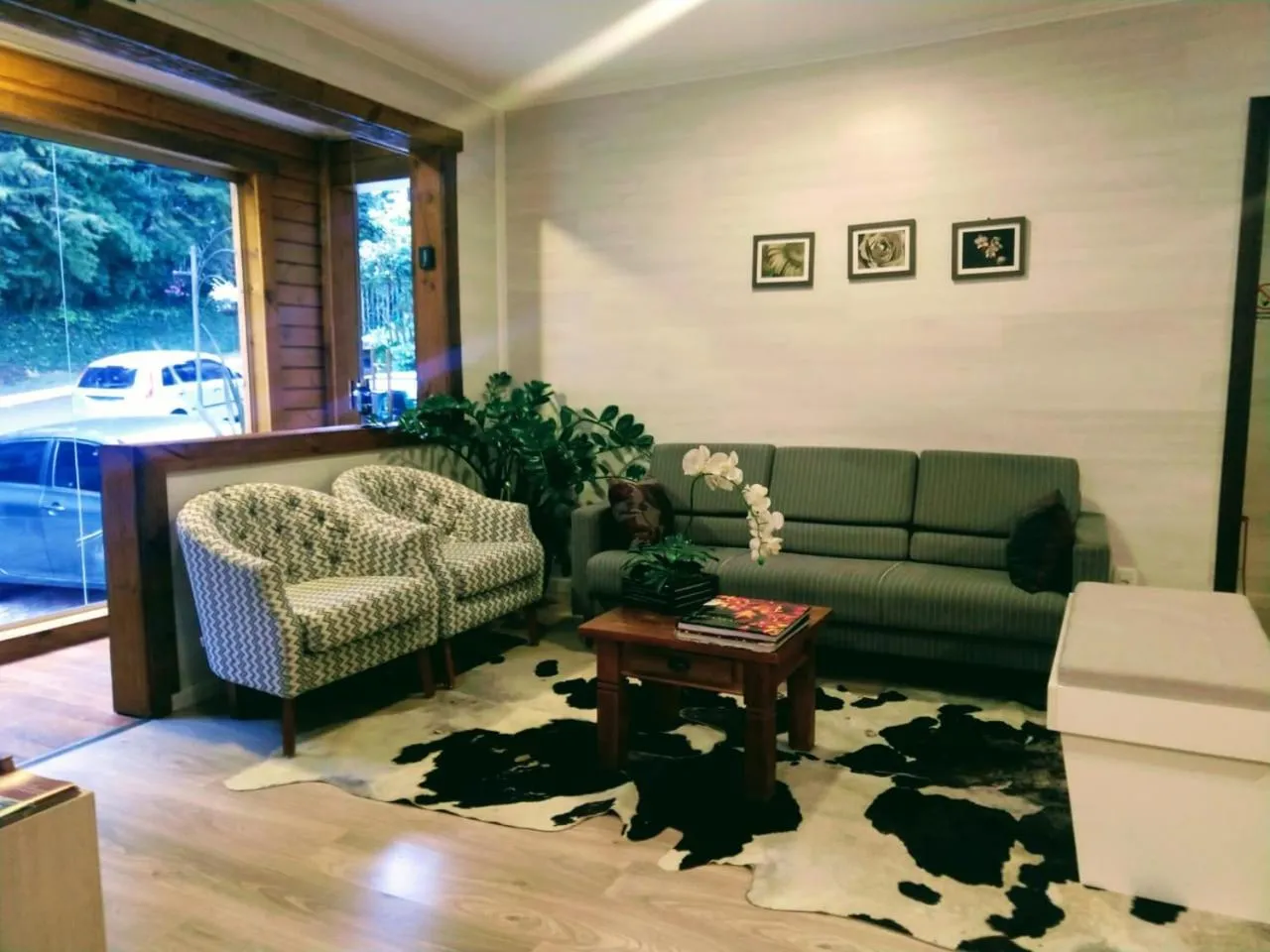 Lobby or reception in Pousada Jasmim