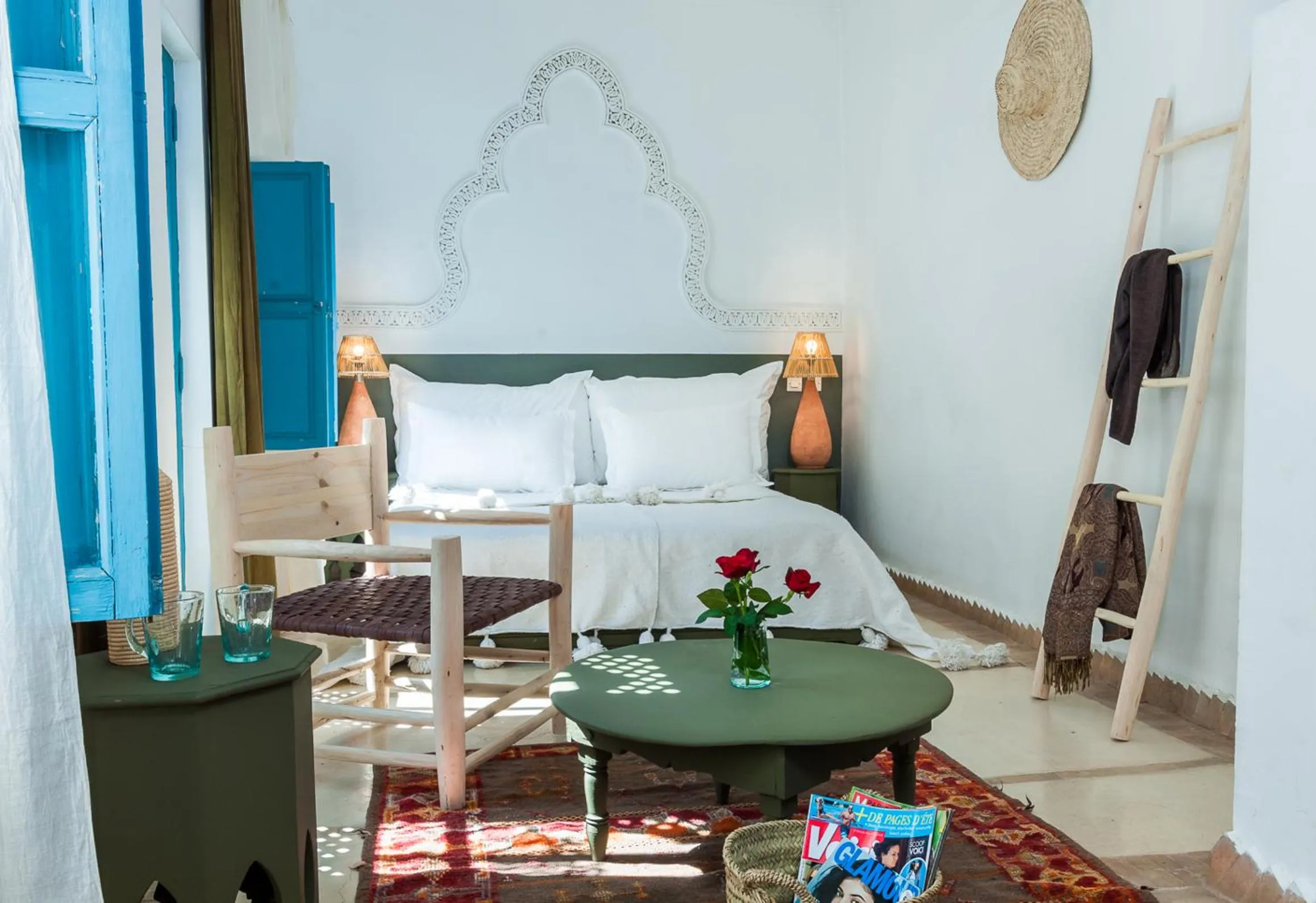 Photo of the whole room, Bed in Riad Chamali