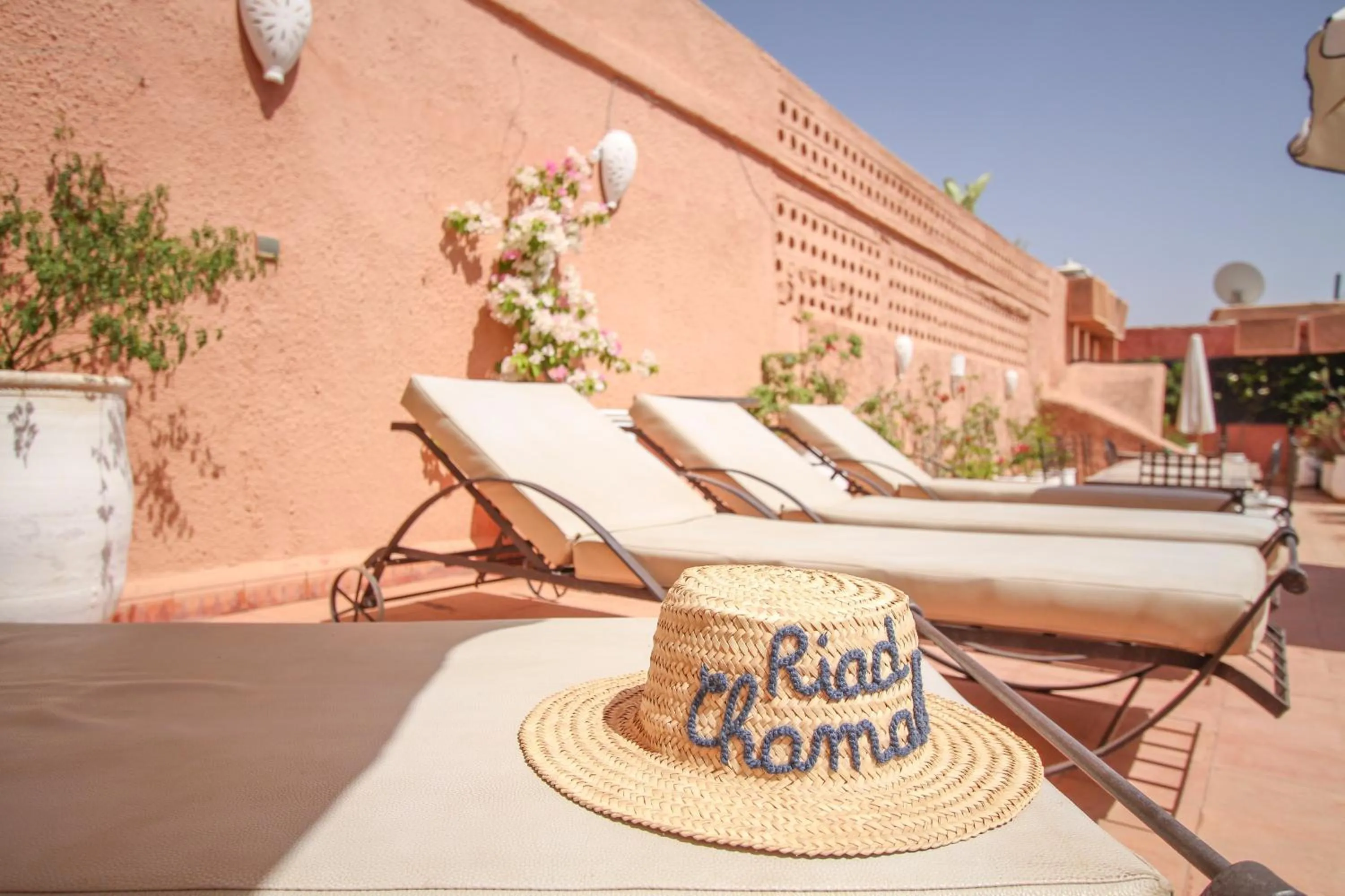Balcony/Terrace in Riad Chamali