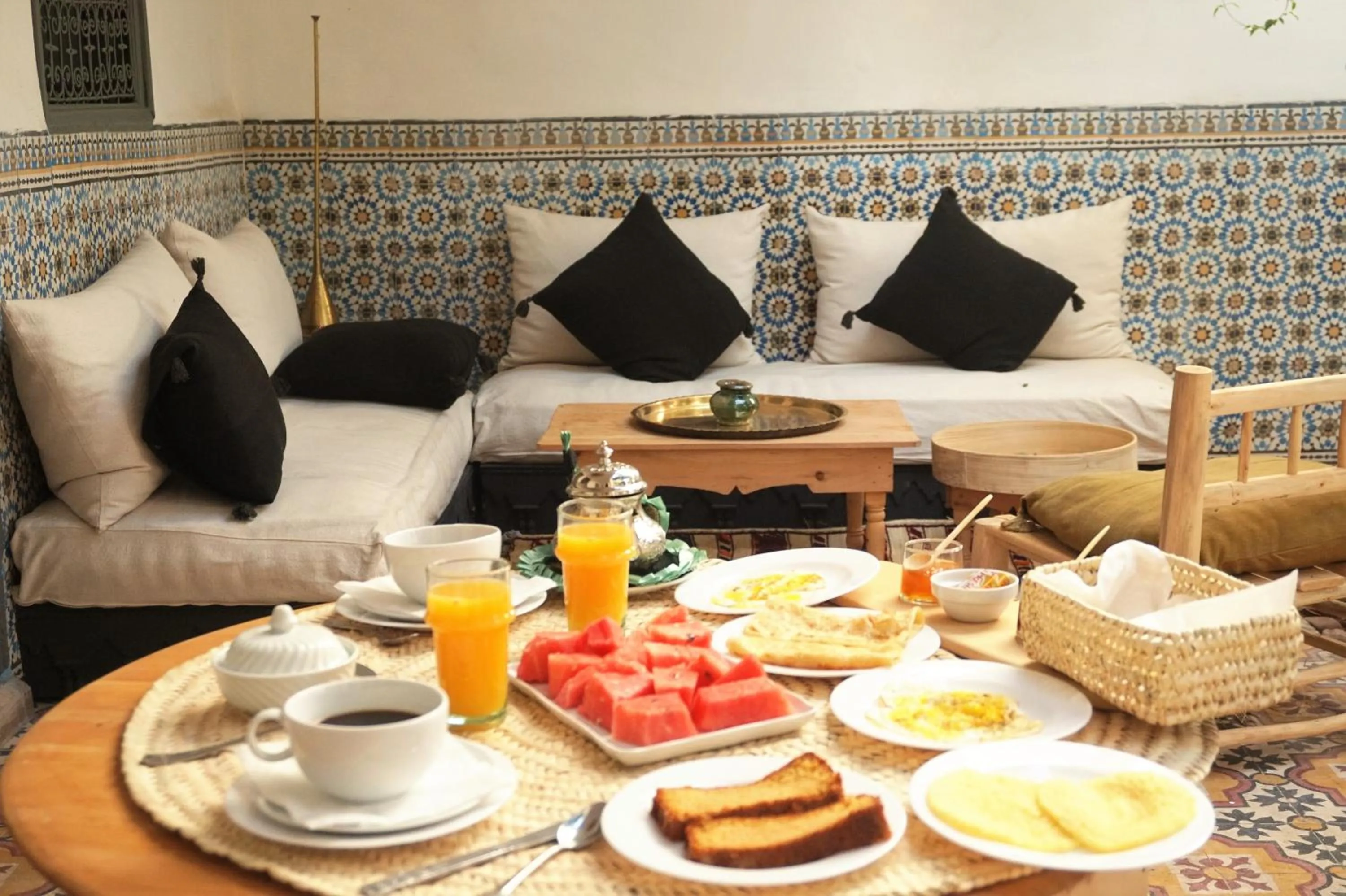 Breakfast in Riad Chamali