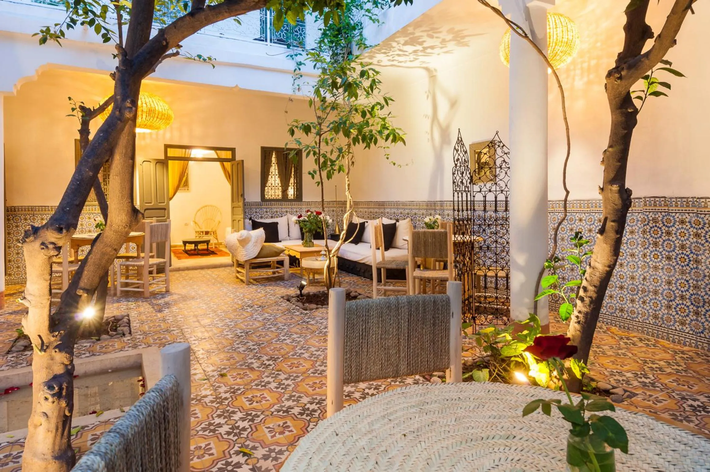 Patio in Riad Chamali