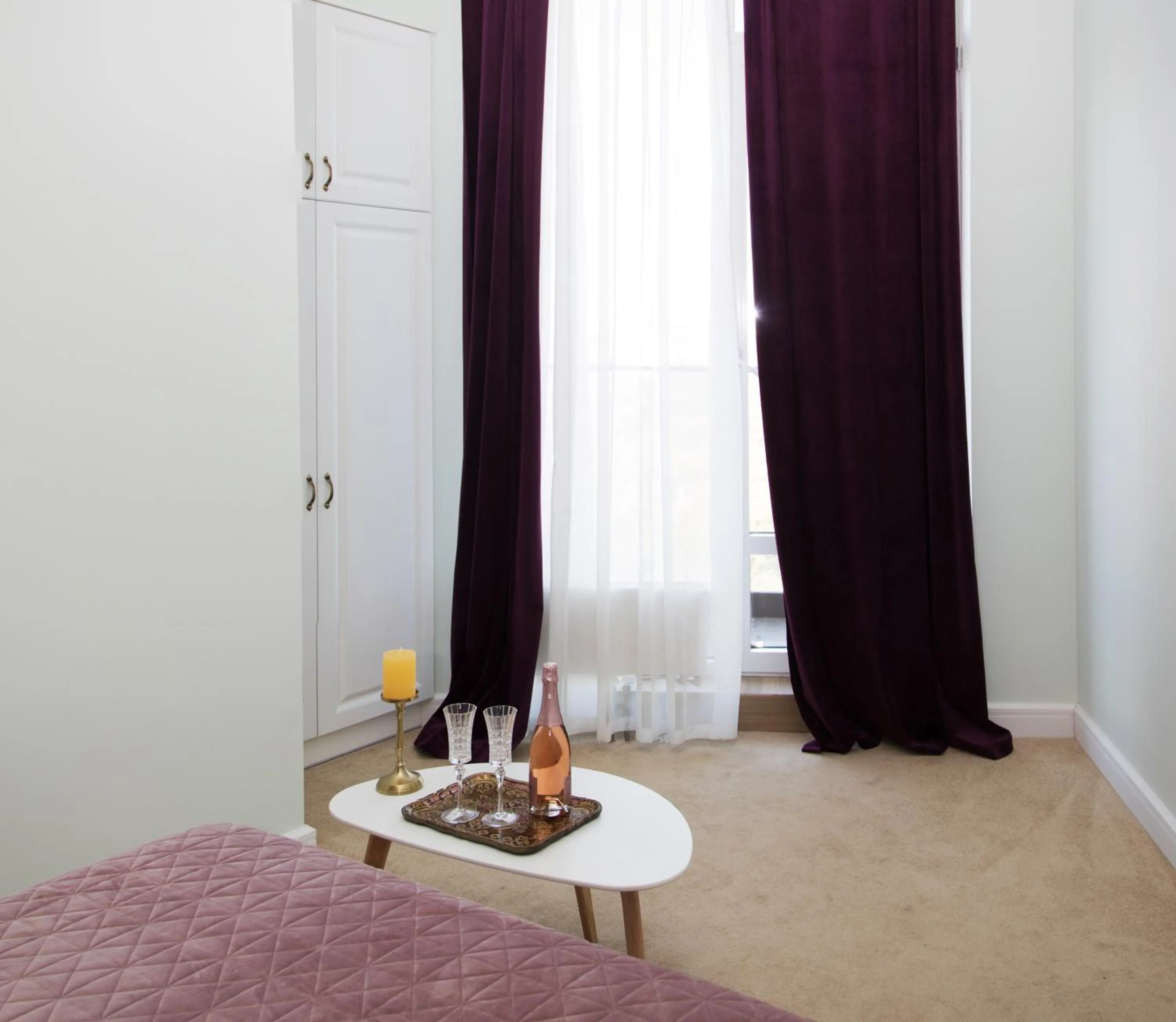 Bedroom, Bed in Apart hotel Greenwood near Sea