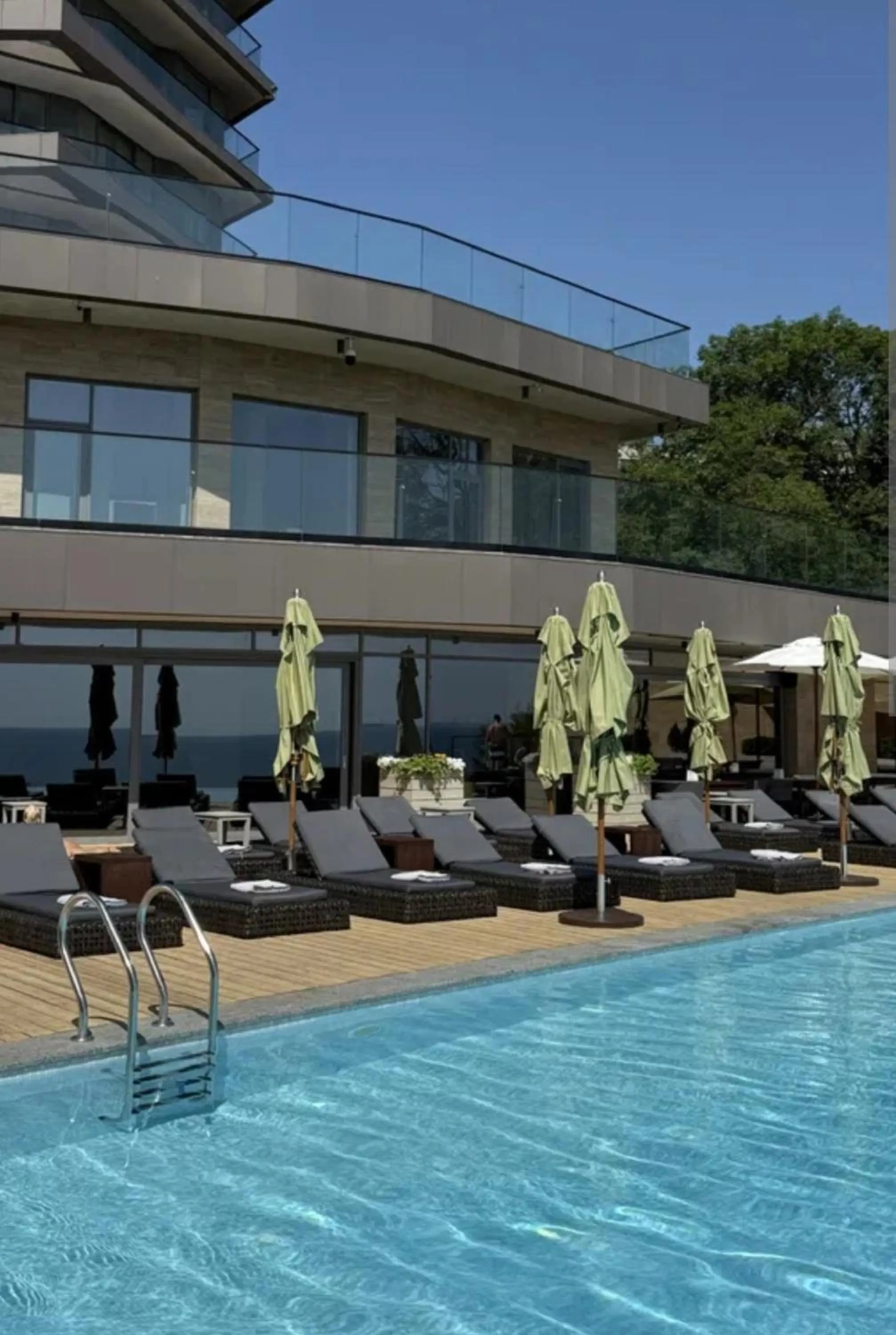 Area and facilities in Apart hotel Greenwood near Sea