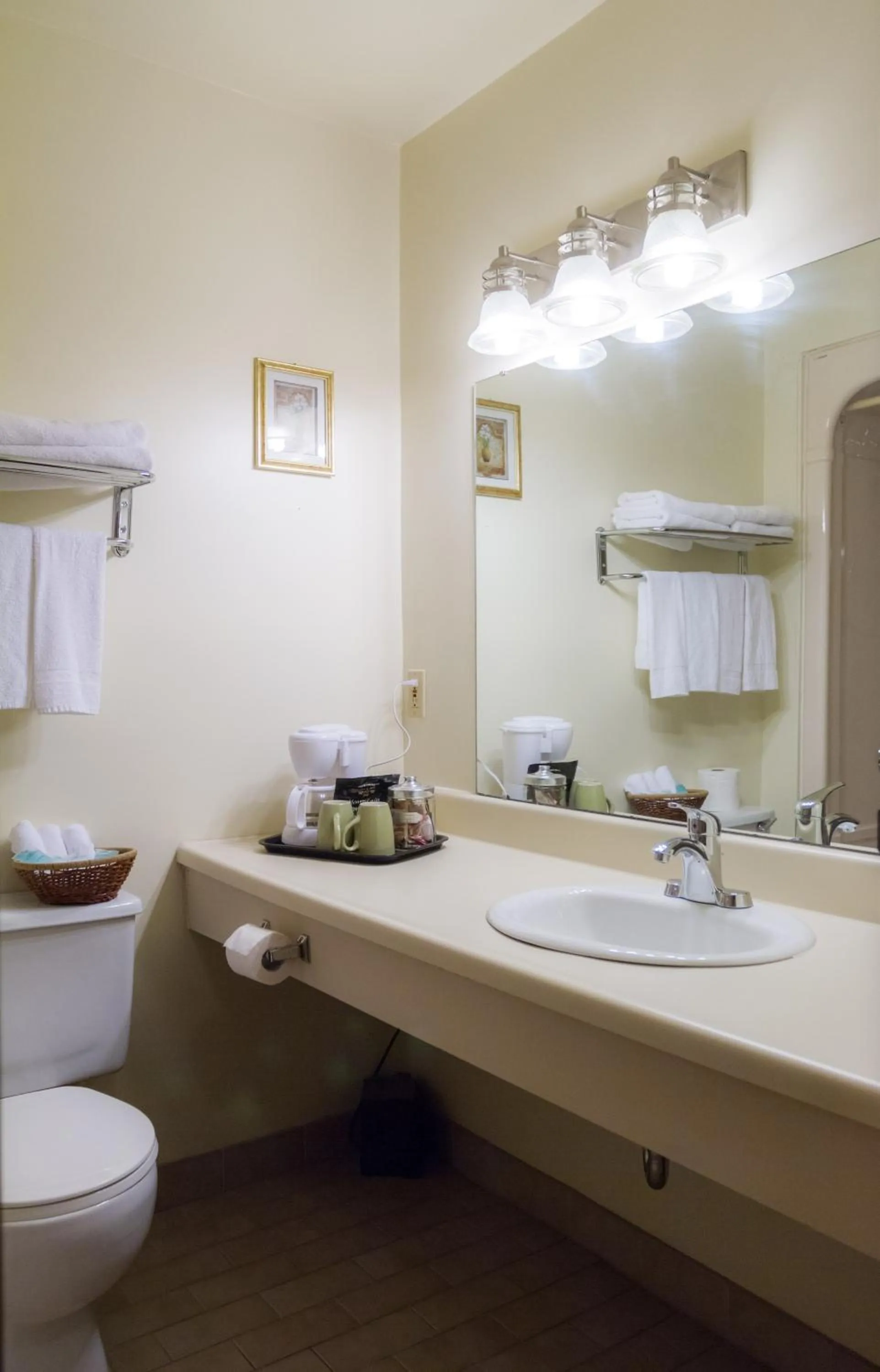 Bathroom in Niagara Falls Motor Lodge