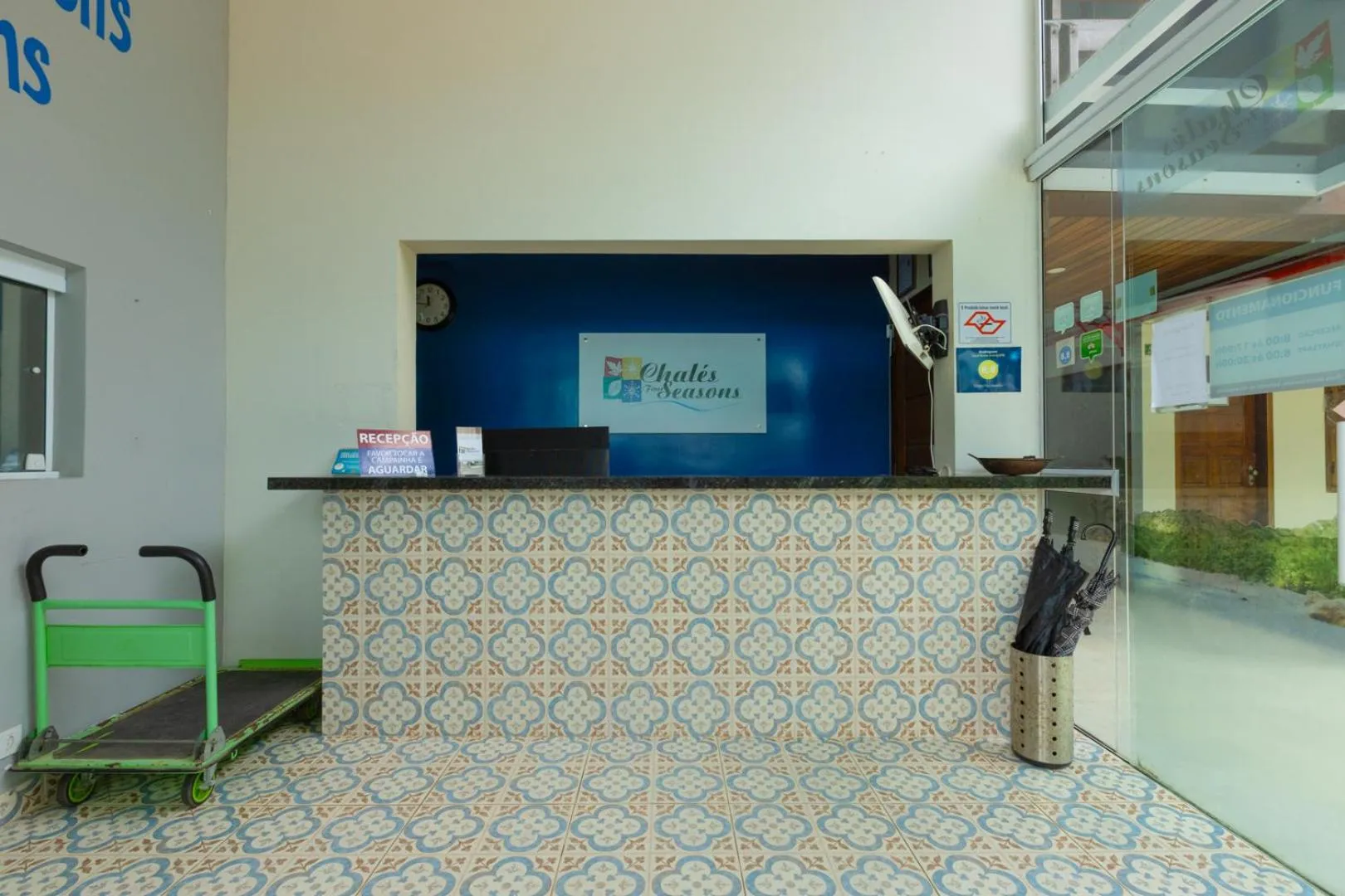 Lobby or reception in Chalés Four Seasons