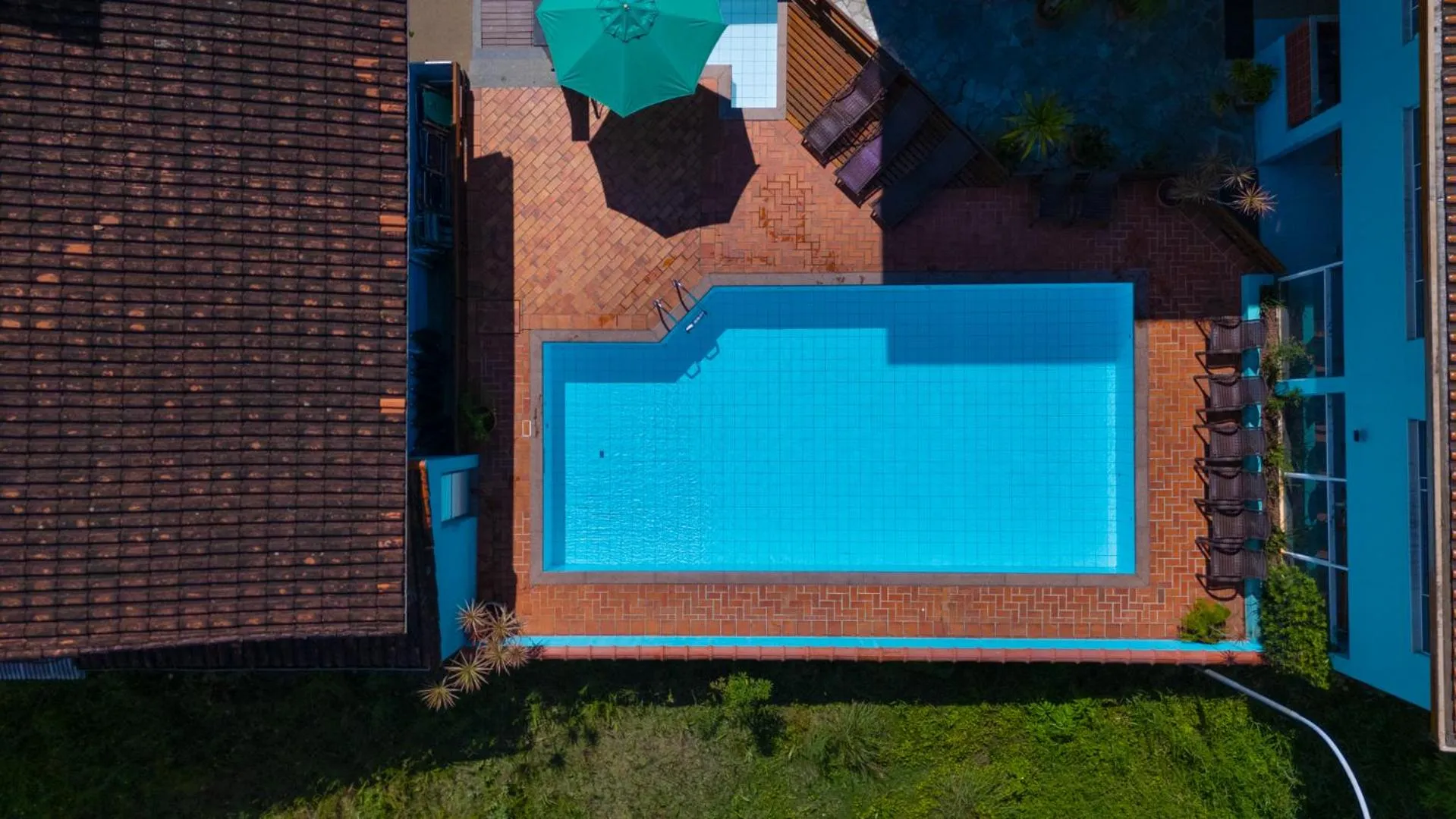 Swimming pool in Chalés Four Seasons