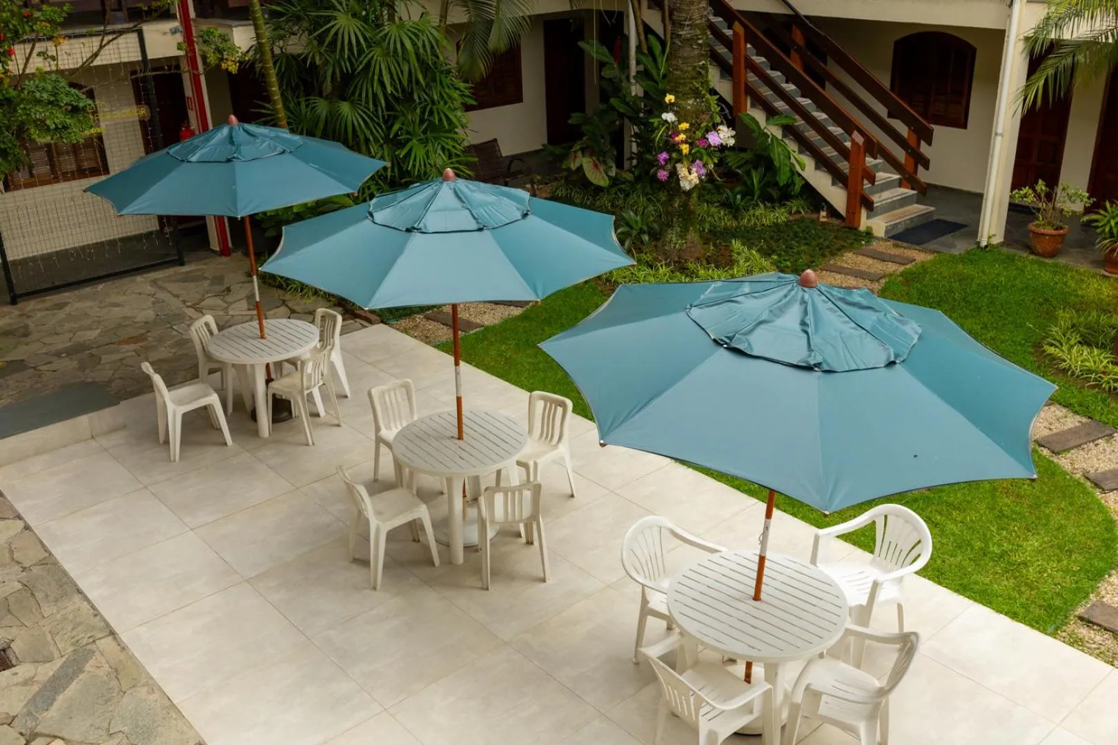 Patio in Chalés Four Seasons