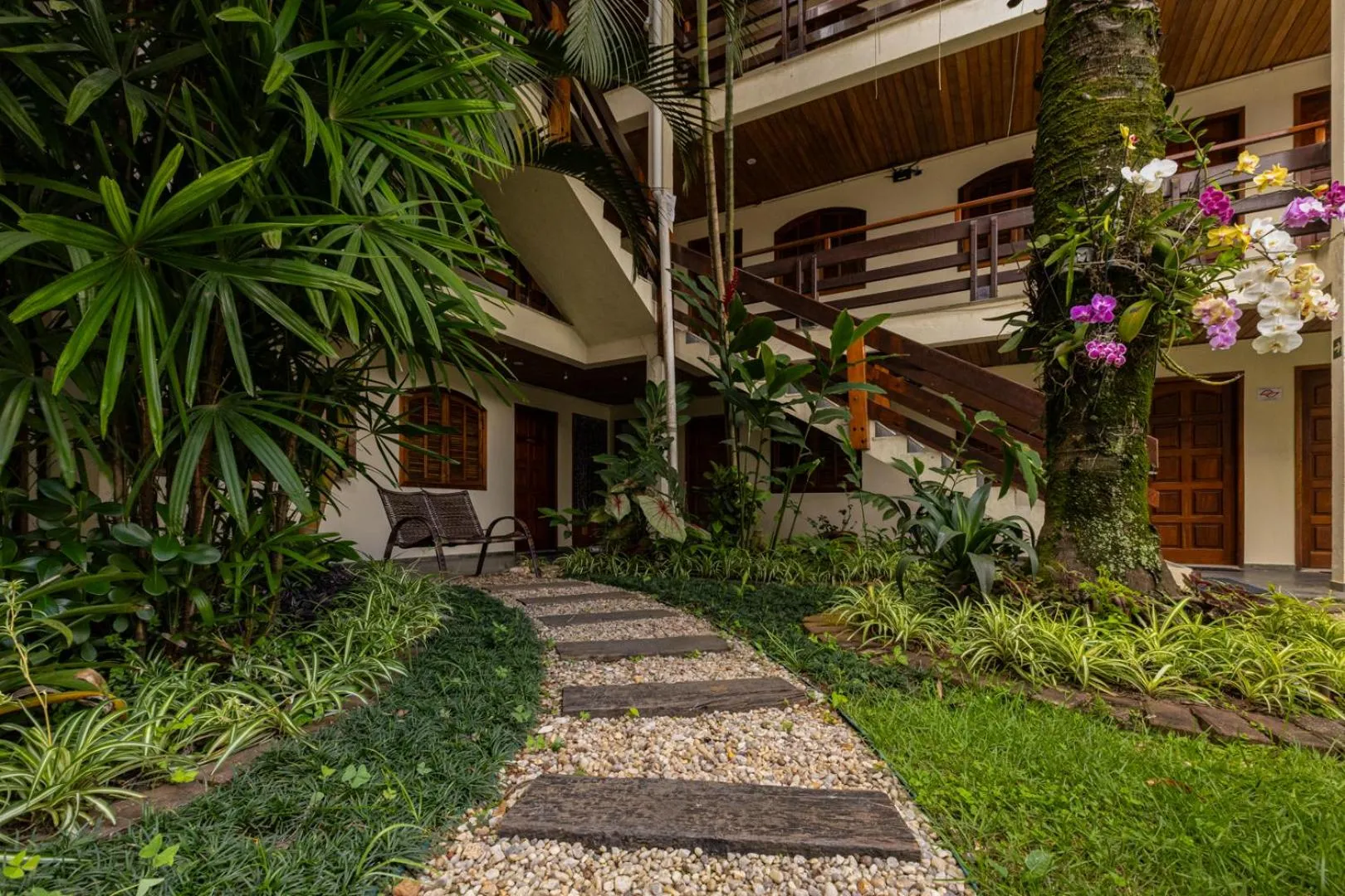 Garden in Chalés Four Seasons