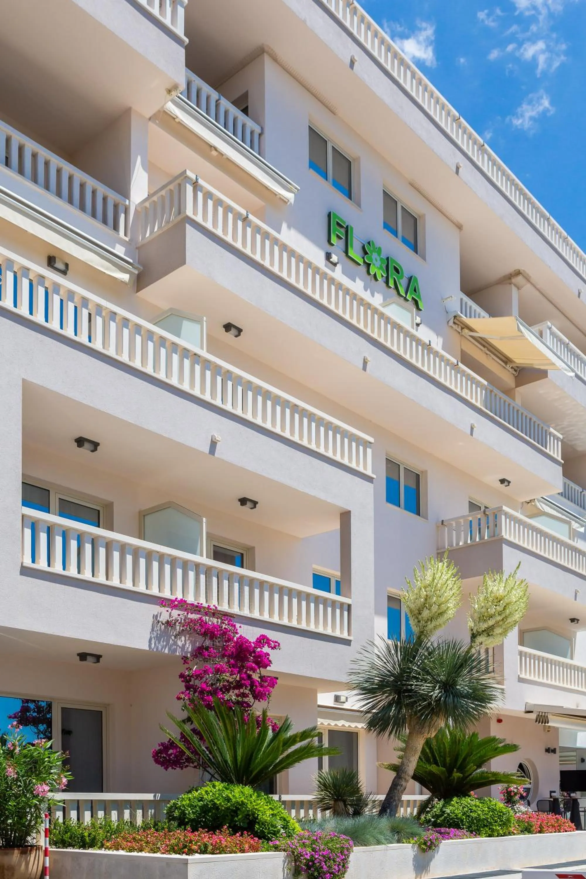 Property building in Aparthotel Flora
