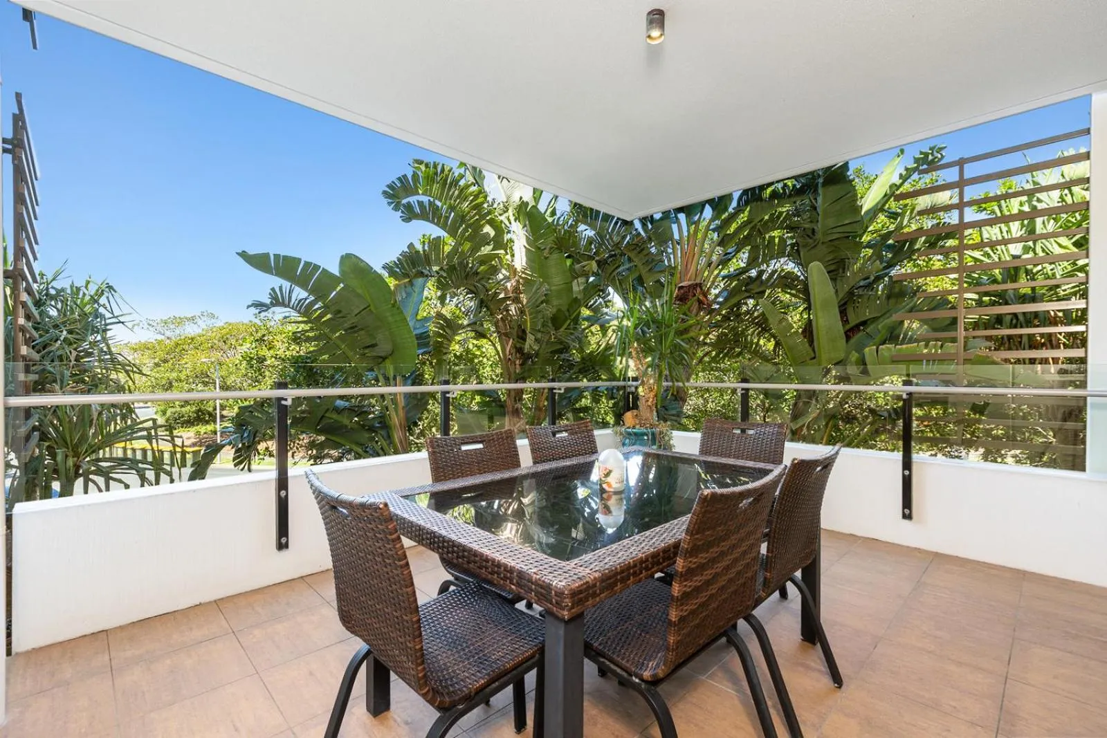 Patio in Cotton Beach Resort - Tweed Coast Holidays ®