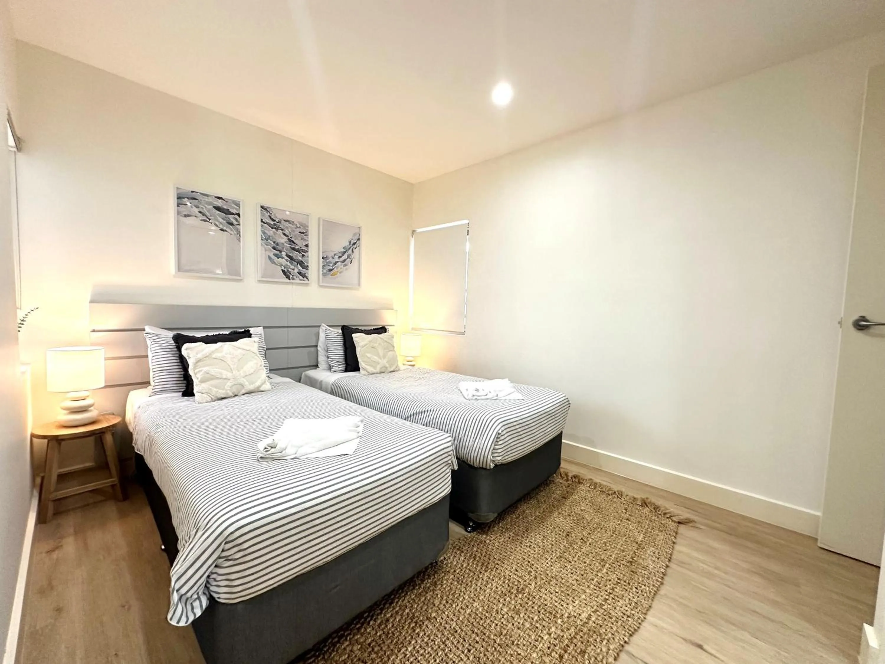 Bedroom, Bed in Cotton Beach Resort - Tweed Coast Holidays ®