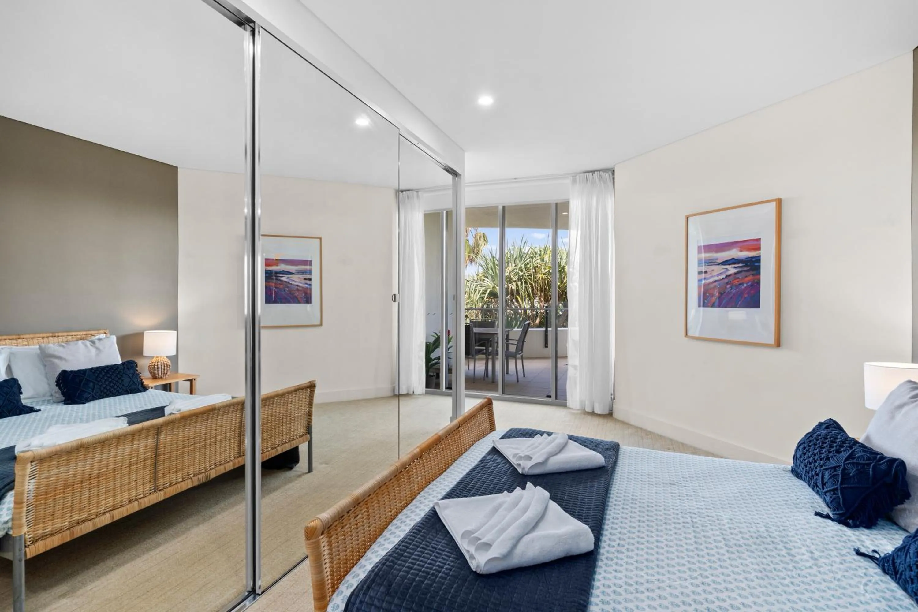 Bed in Cotton Beach Resort - Tweed Coast Holidays ®