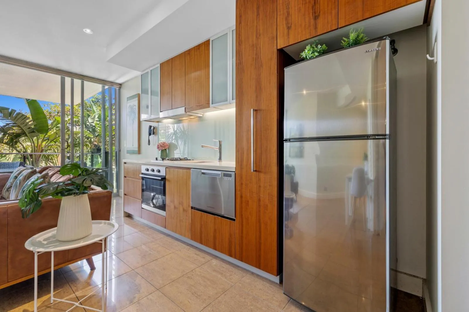 kitchen in Cotton Beach Resort - Tweed Coast Holidays ®