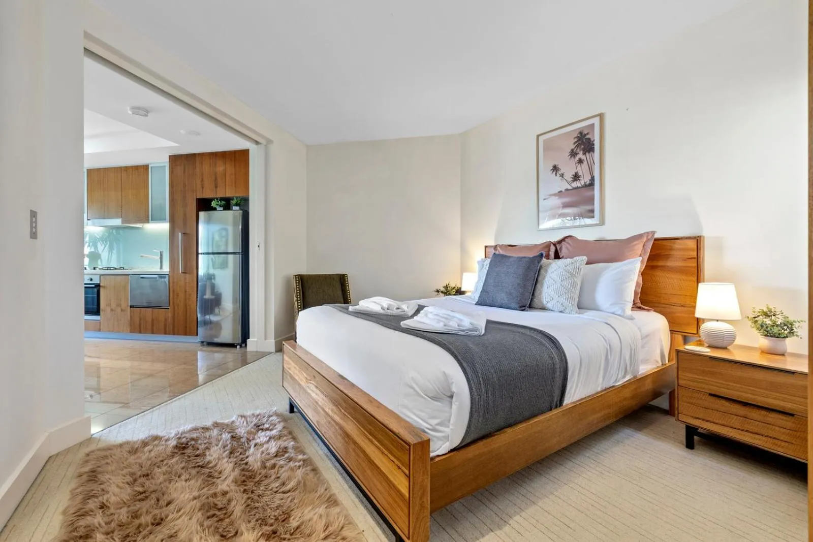 Bed in Cotton Beach Resort - Tweed Coast Holidays ®