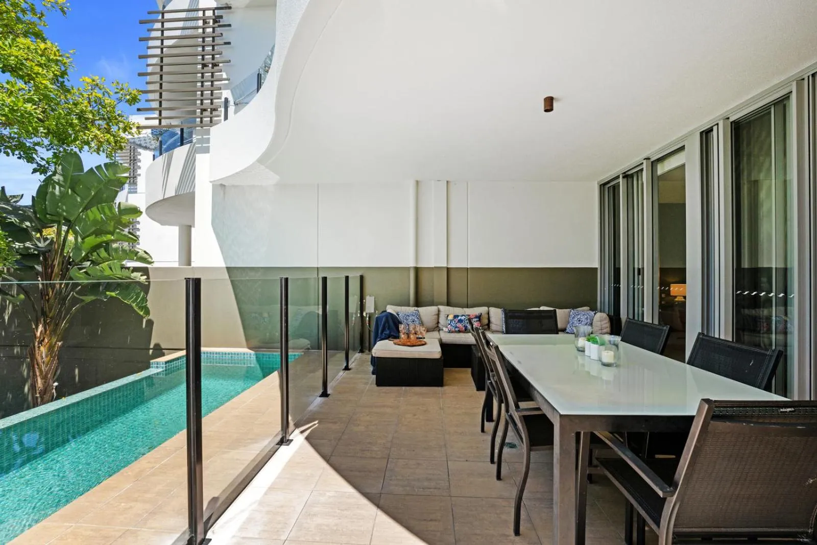 Balcony/Terrace in Cotton Beach Resort - Tweed Coast Holidays ®