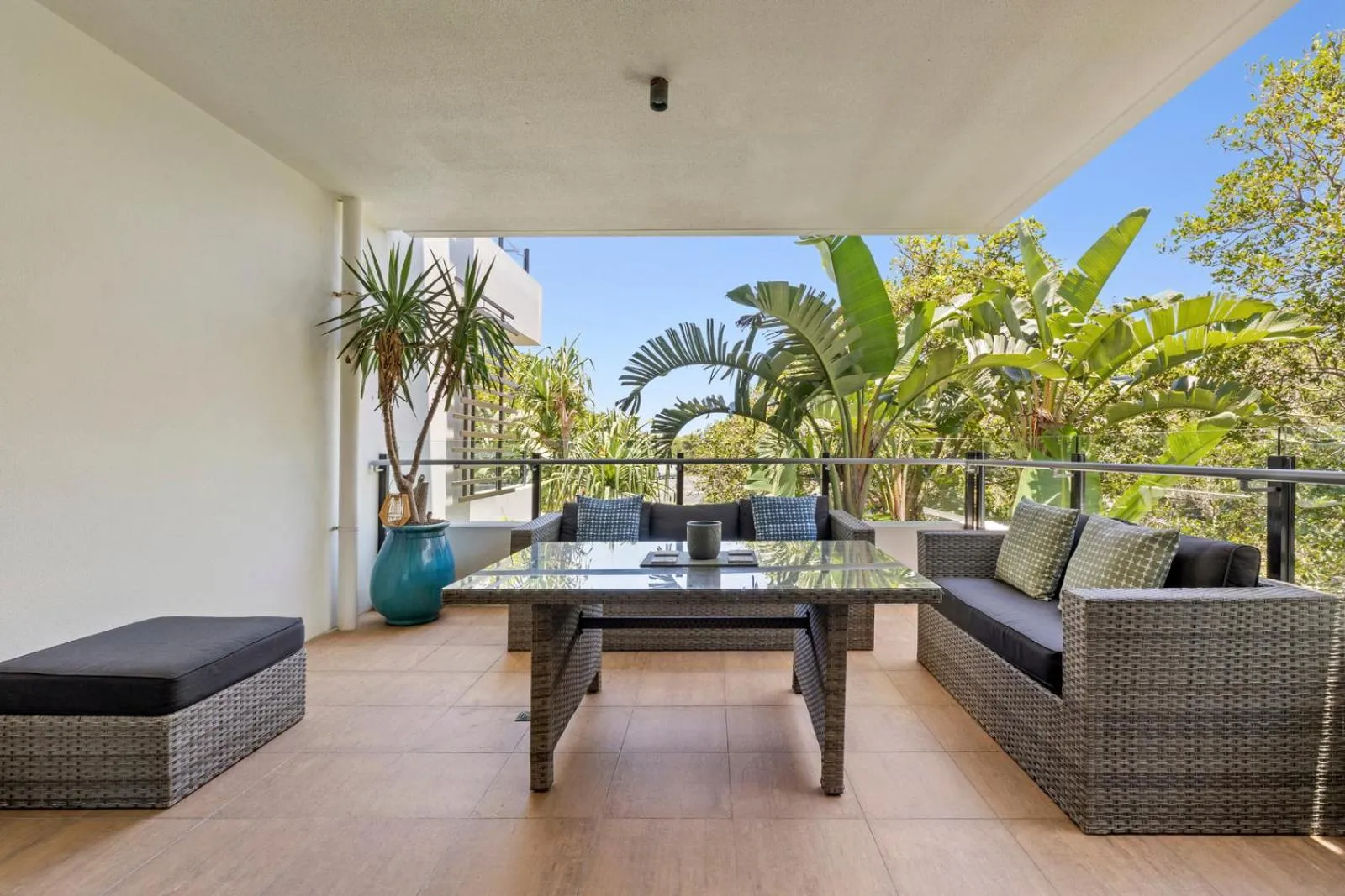 Balcony/Terrace in Cotton Beach Resort - Tweed Coast Holidays ®