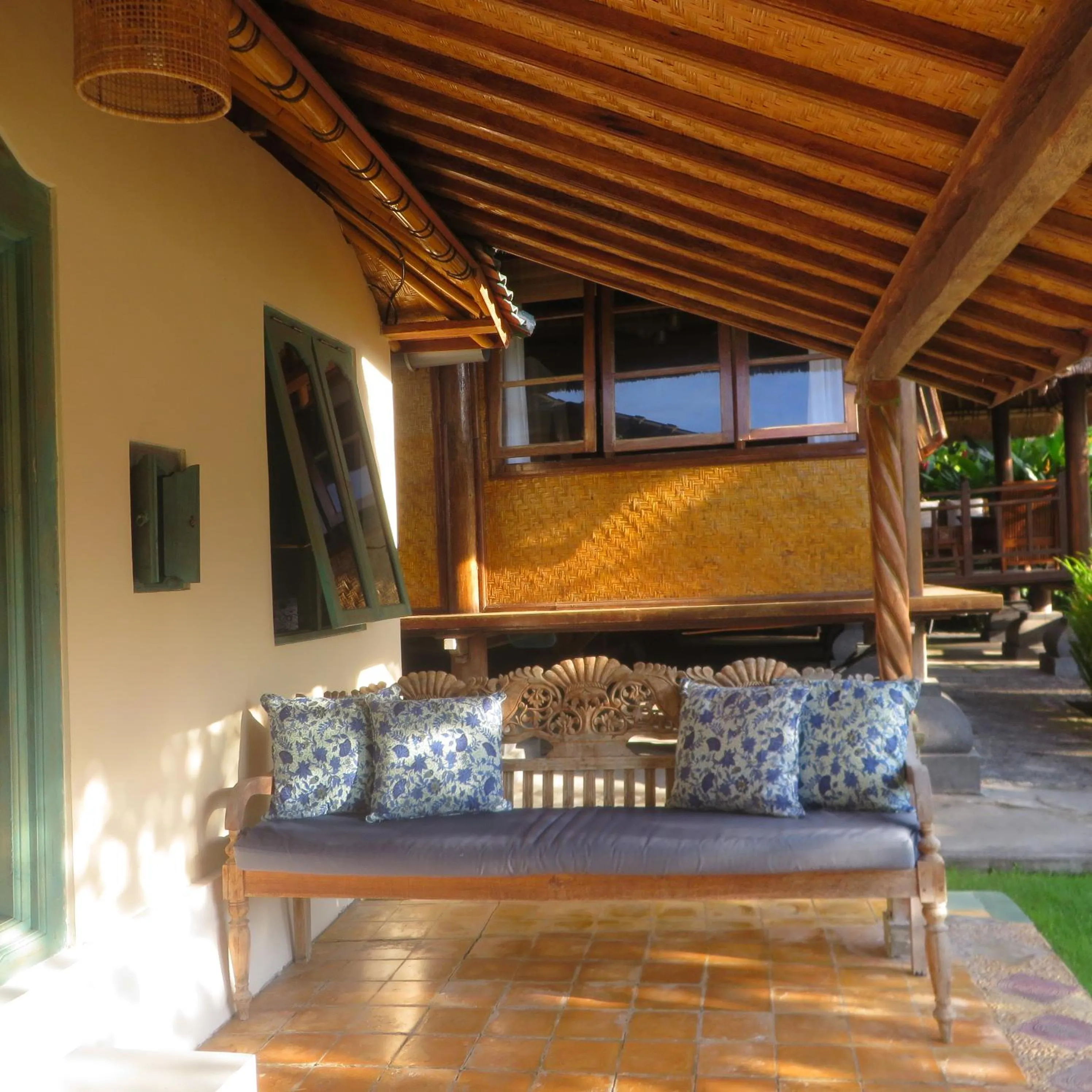 Patio in Aashaya Jasri Resort