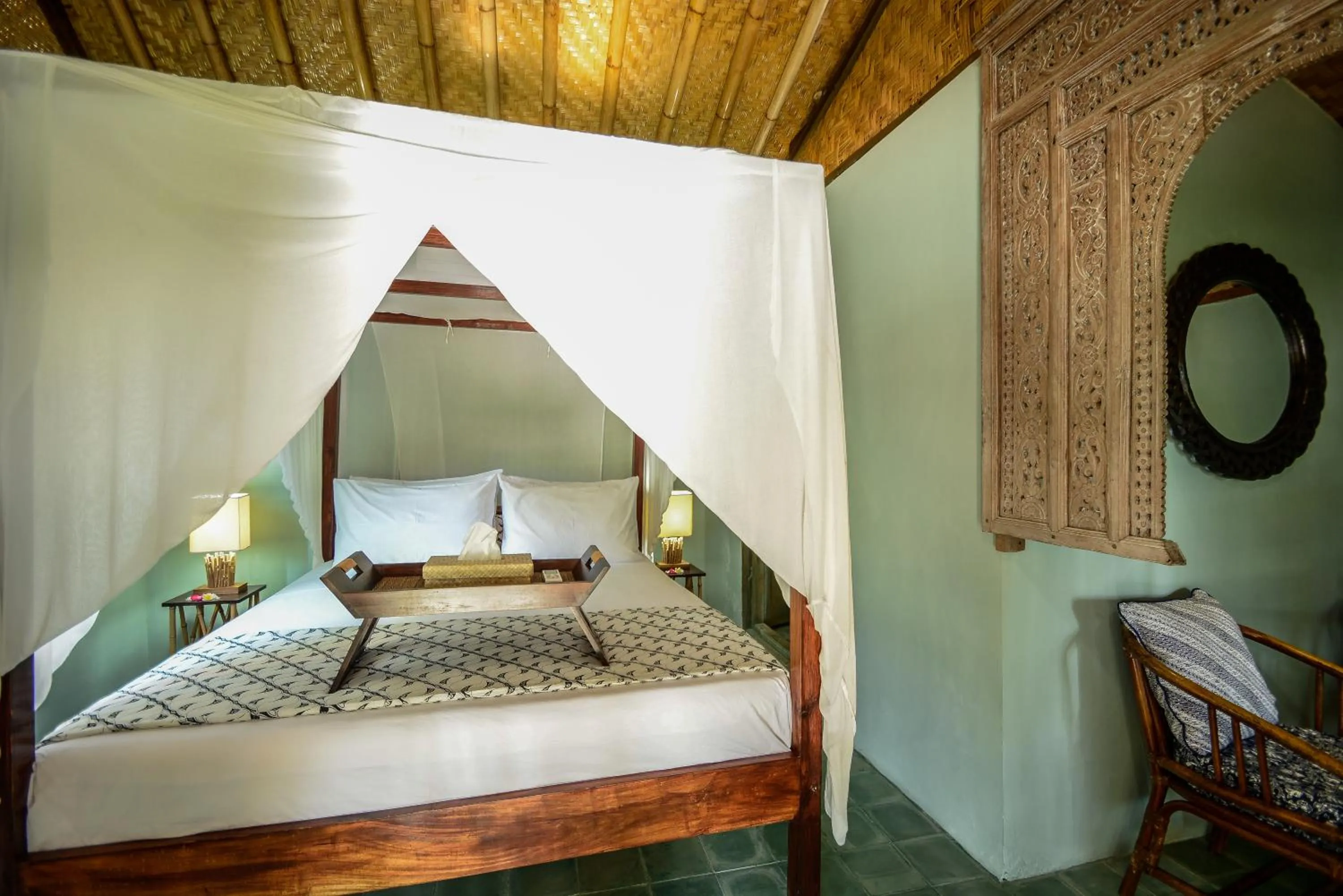 Bedroom, Bed in Aashaya Jasri Resort