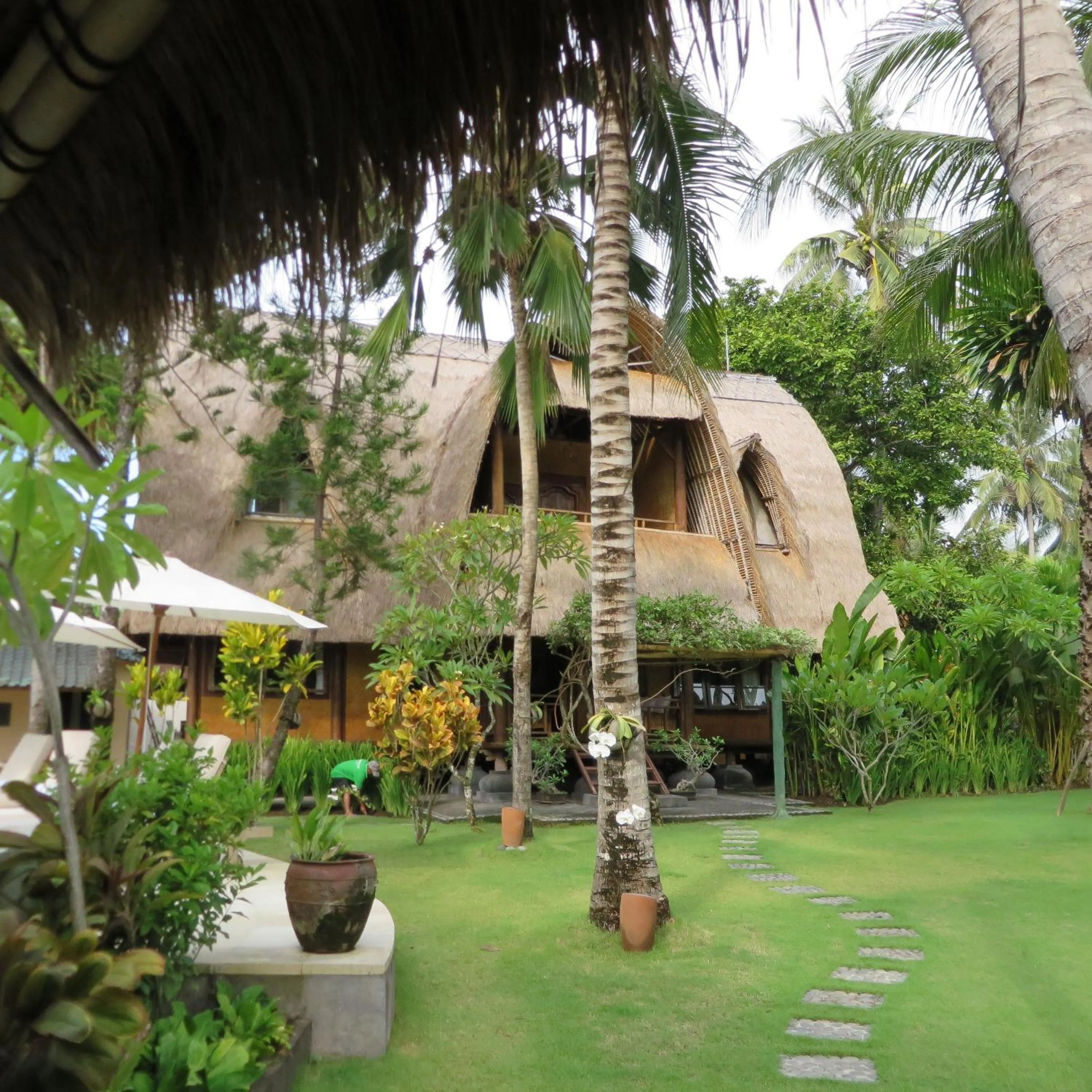 Garden in Aashaya Jasri Resort