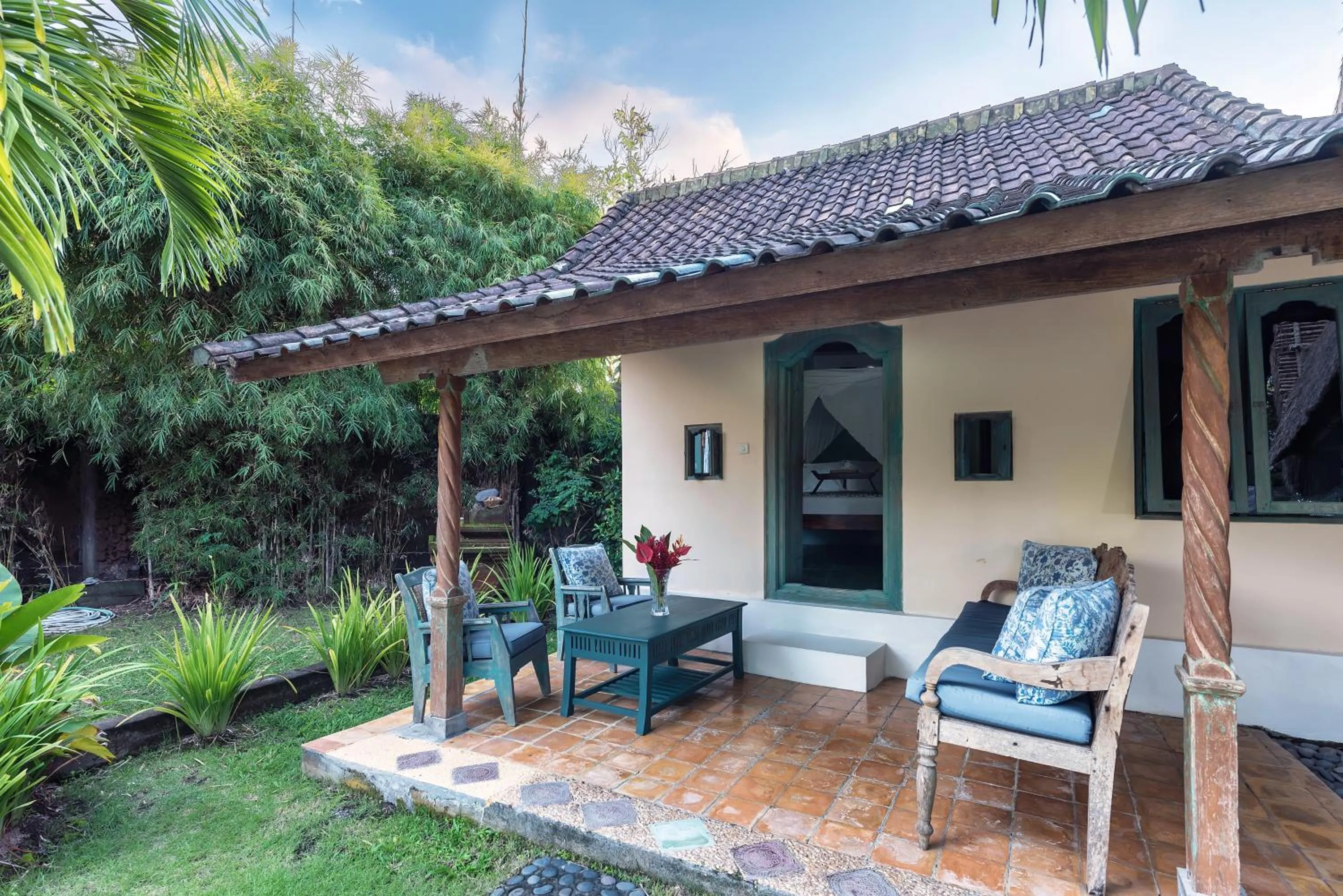 Patio in Aashaya Jasri Resort