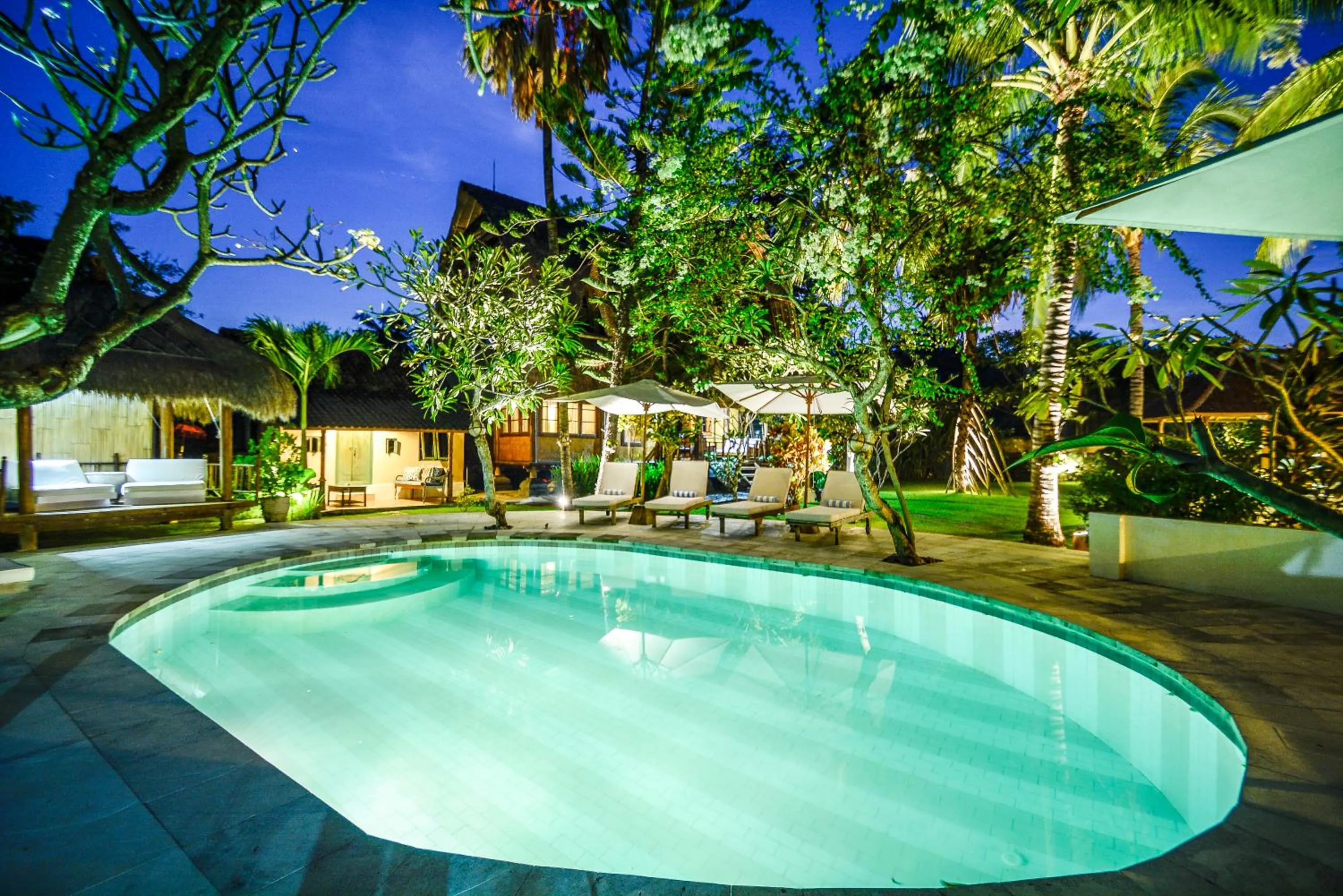 Pool view in Aashaya Jasri Resort