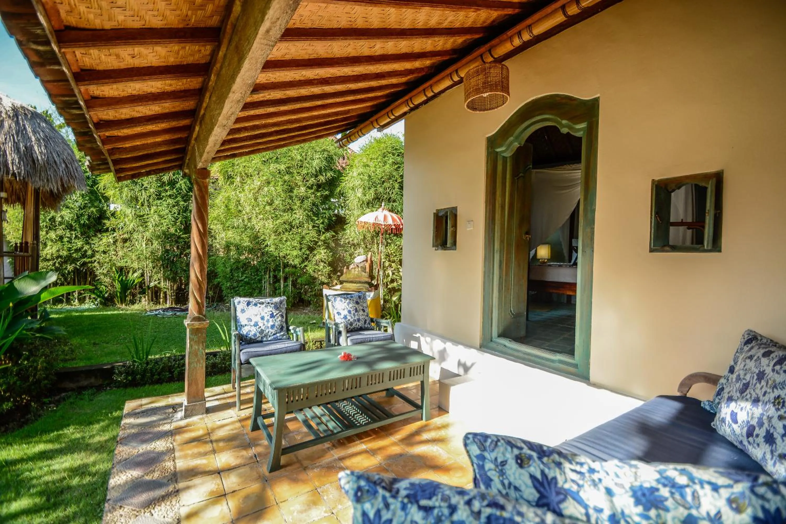 Balcony/Terrace in Aashaya Jasri Resort