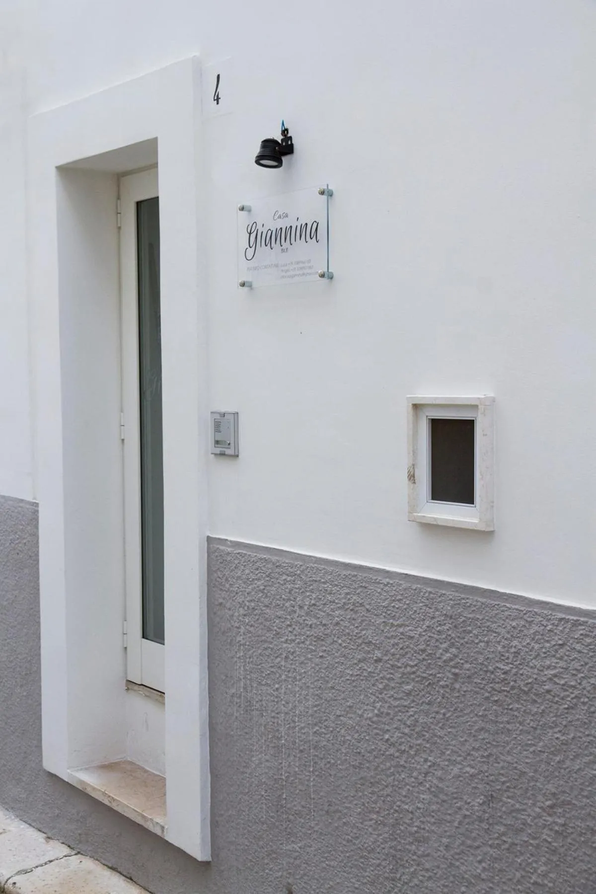 Facade/entrance in Casa Giannina B&B