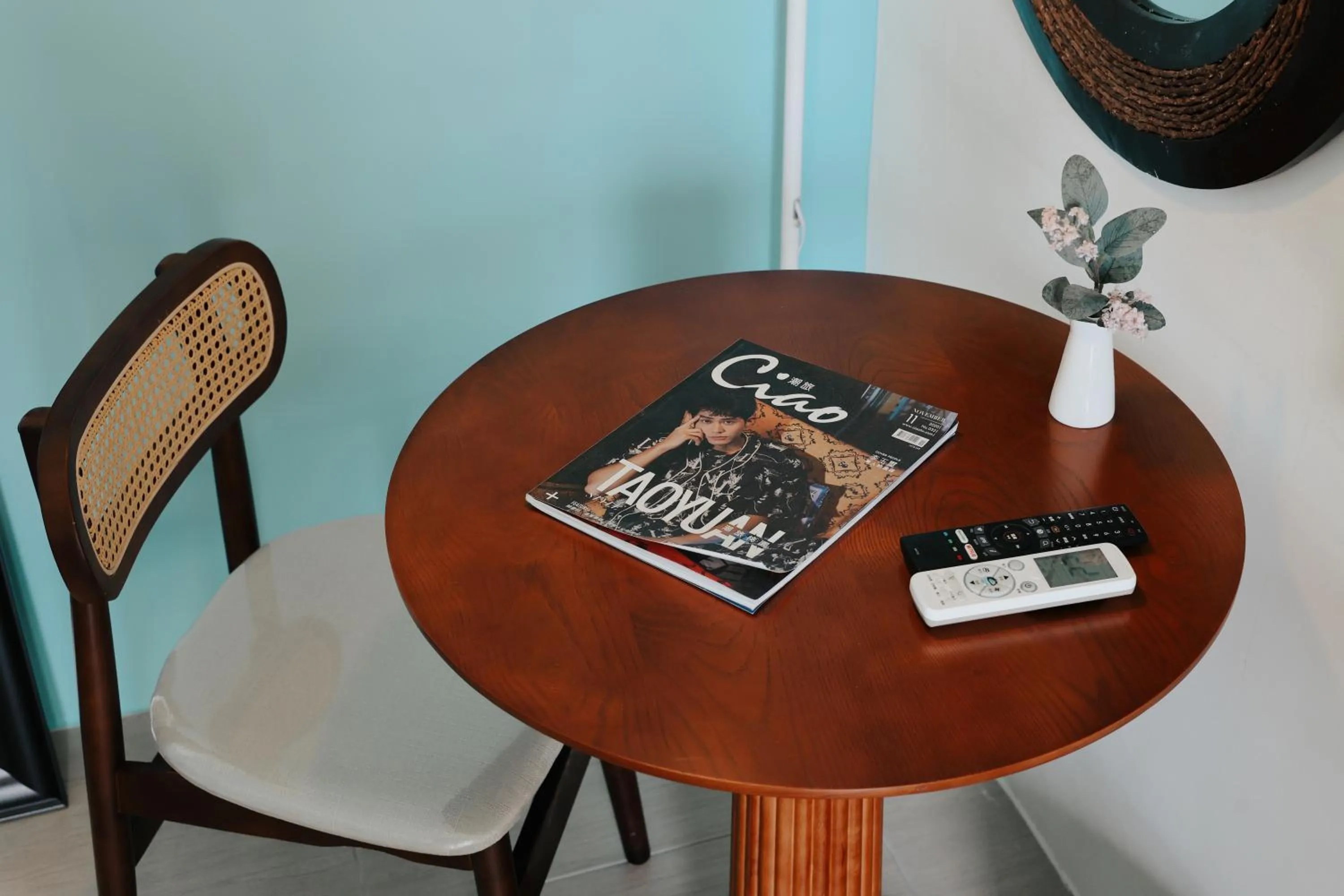 Seating area in 沉靛旅宿 La Casa Indaco 墾丁夢幻島Villa