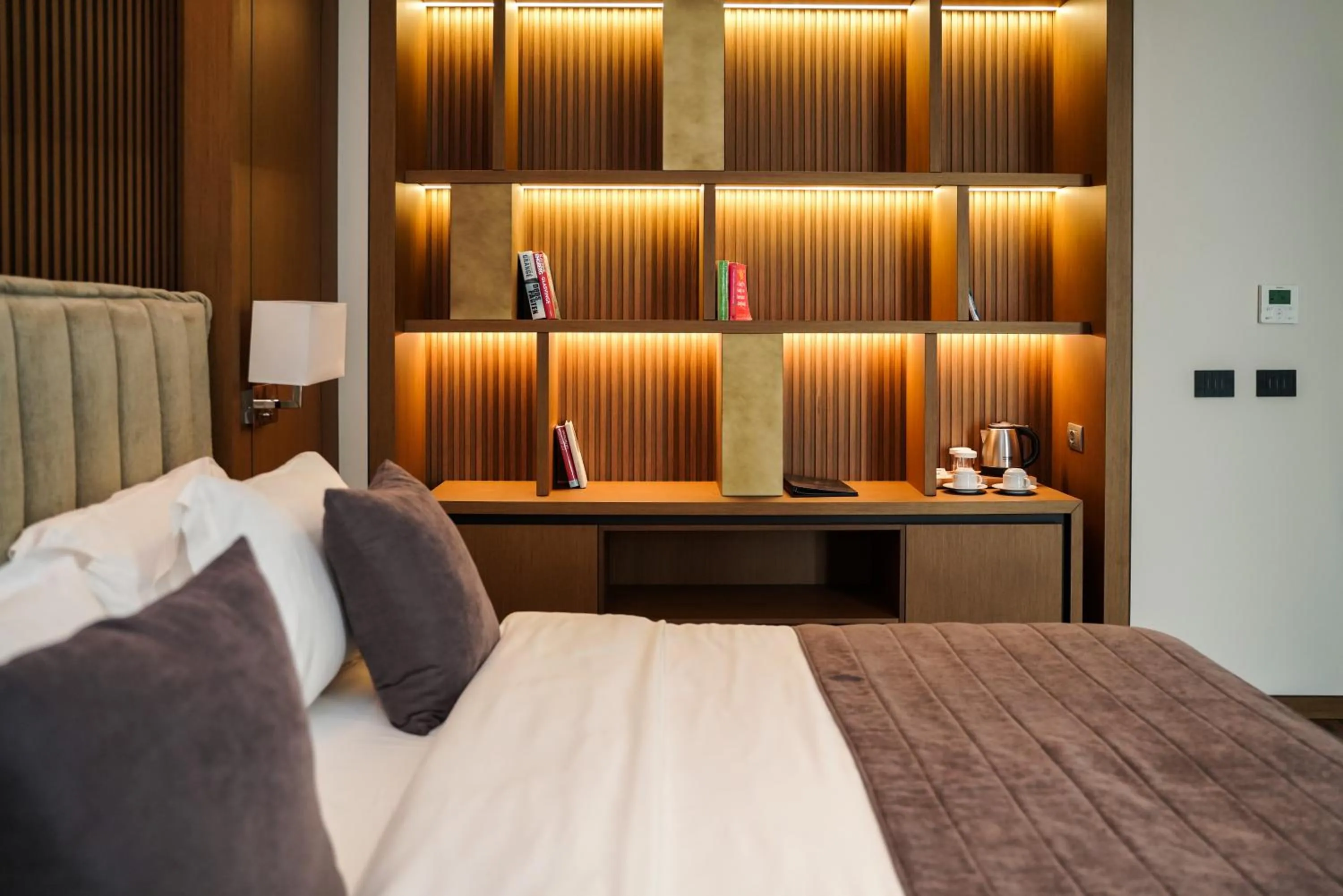 Bed in Supreme Hotel