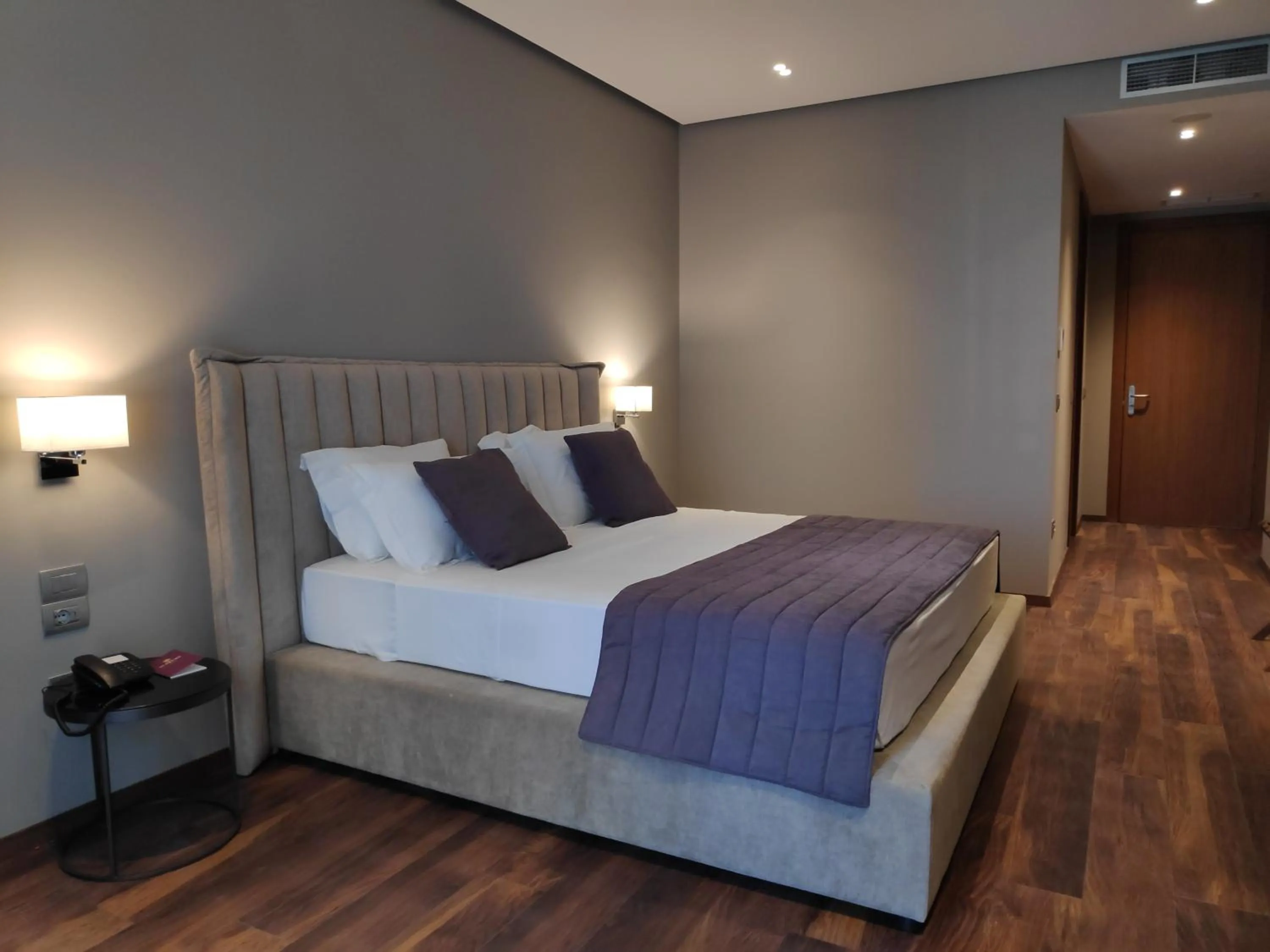 Bed in Supreme Hotel