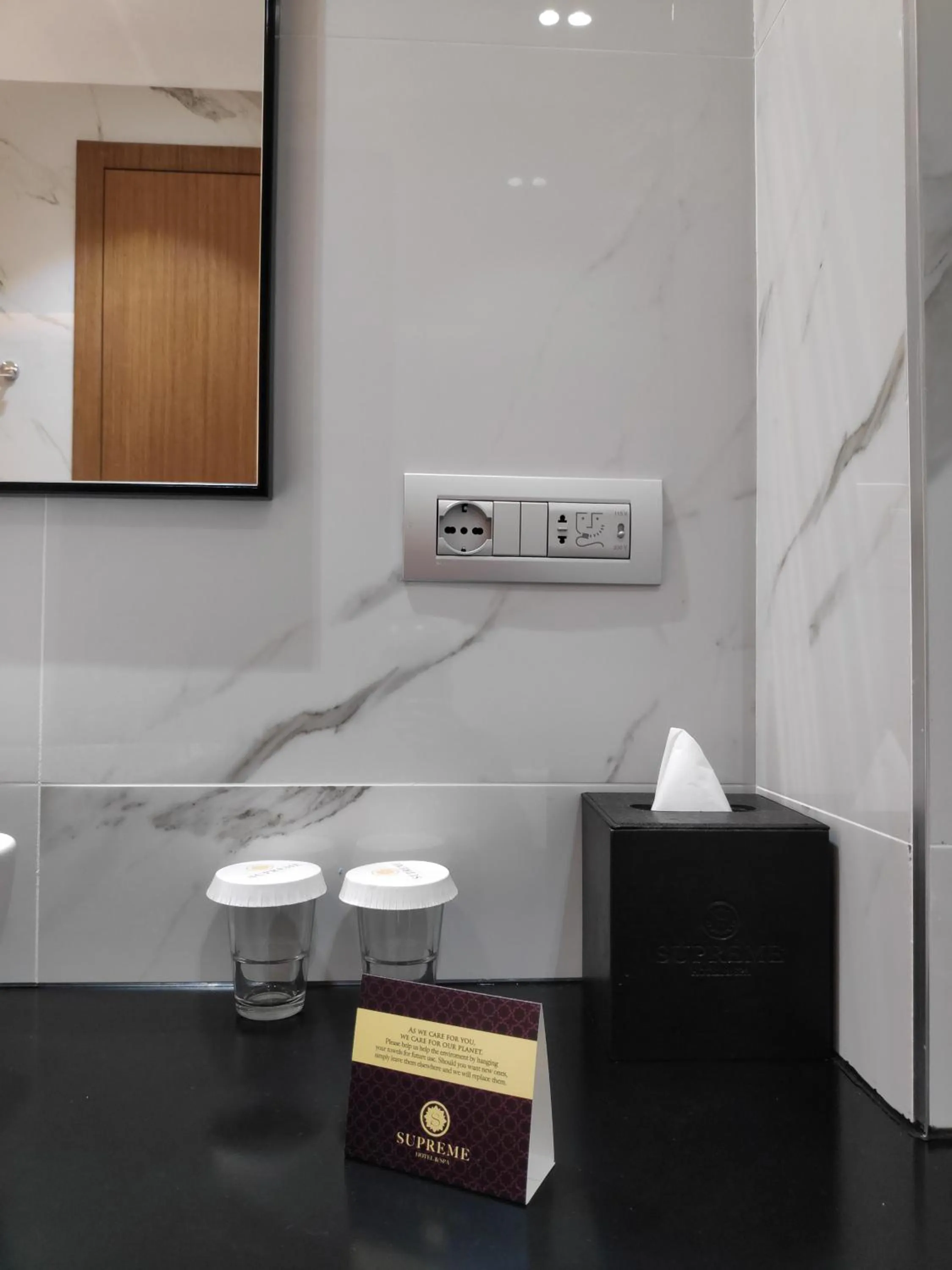 Bathroom in Supreme Hotel