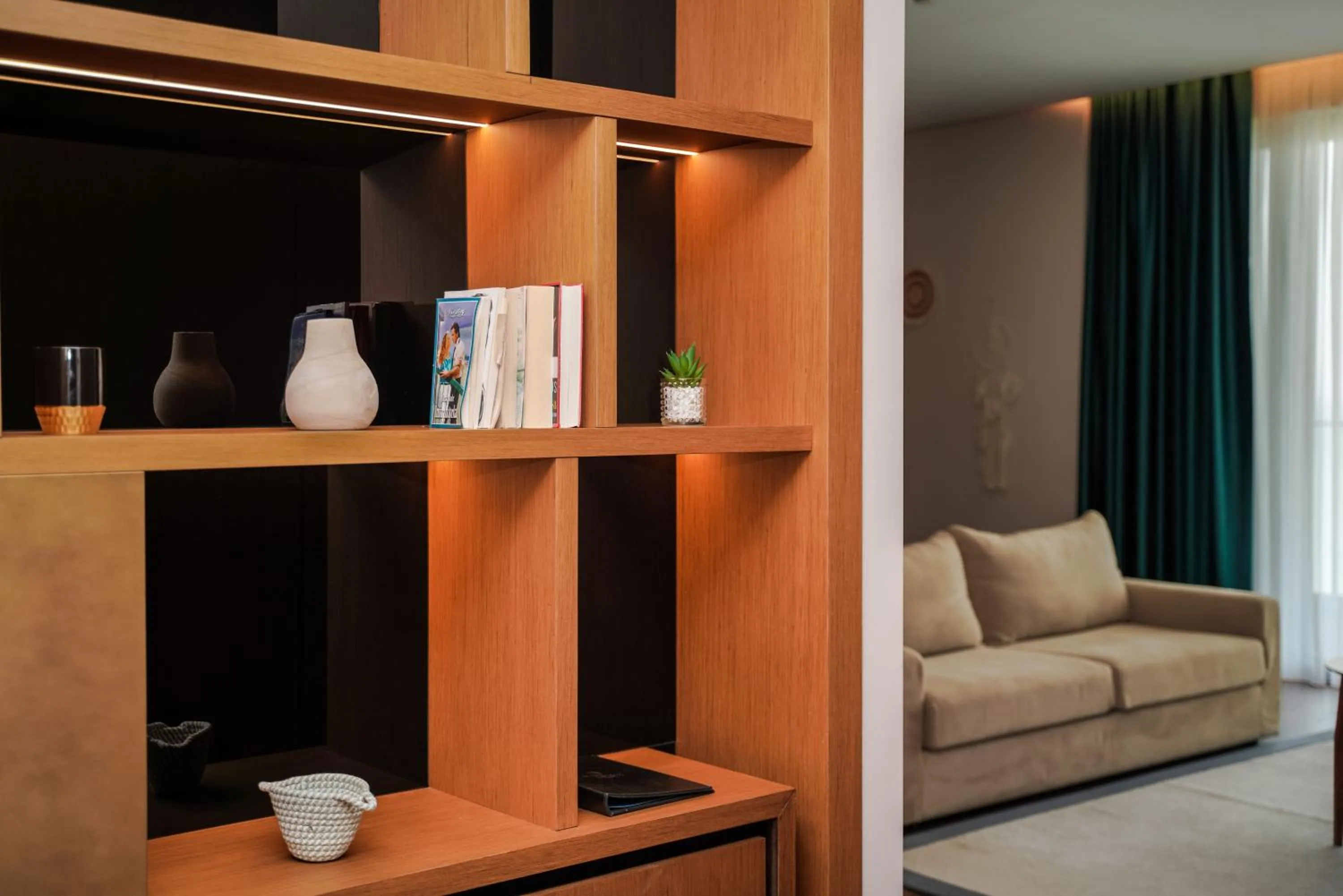 Library in Supreme Hotel