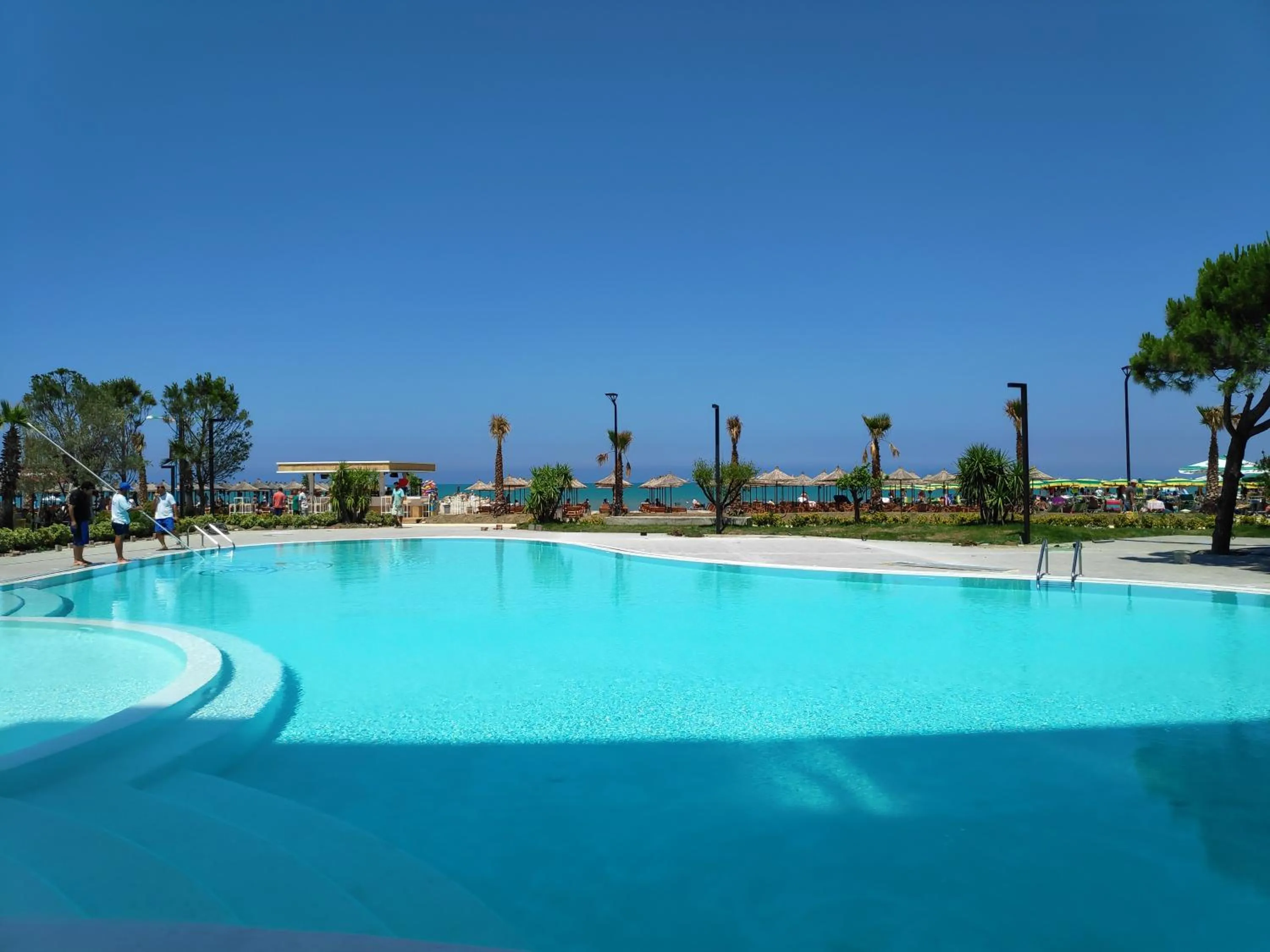 Swimming pool in Supreme Hotel