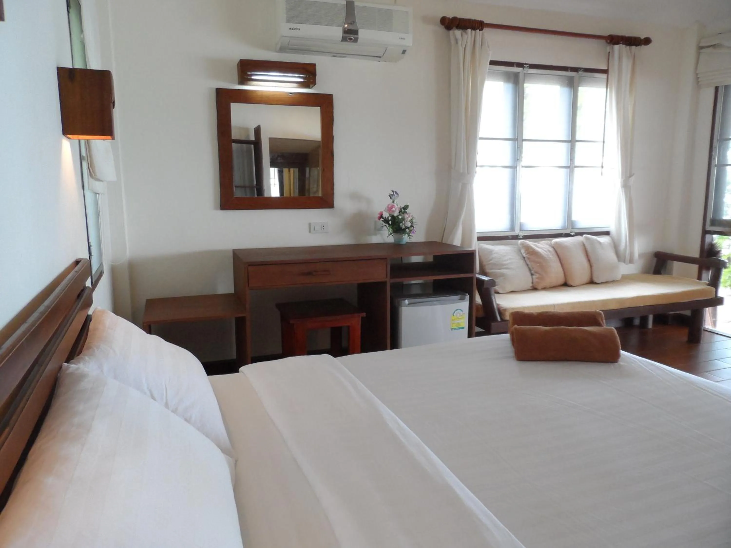 Decorative detail, Bed in Sea Scene Resort