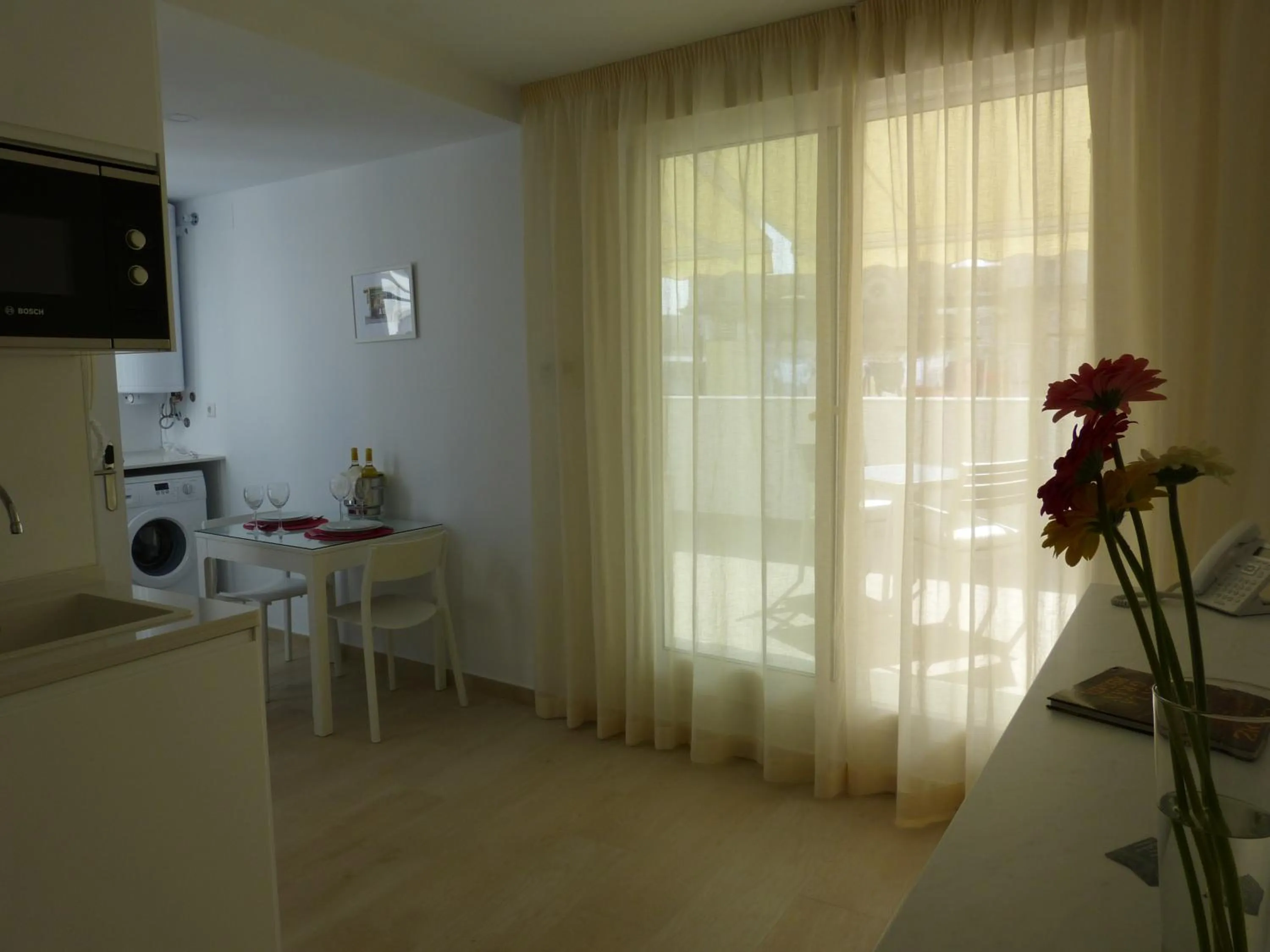 Balcony/Terrace in Apartamentos Patagonia Sur