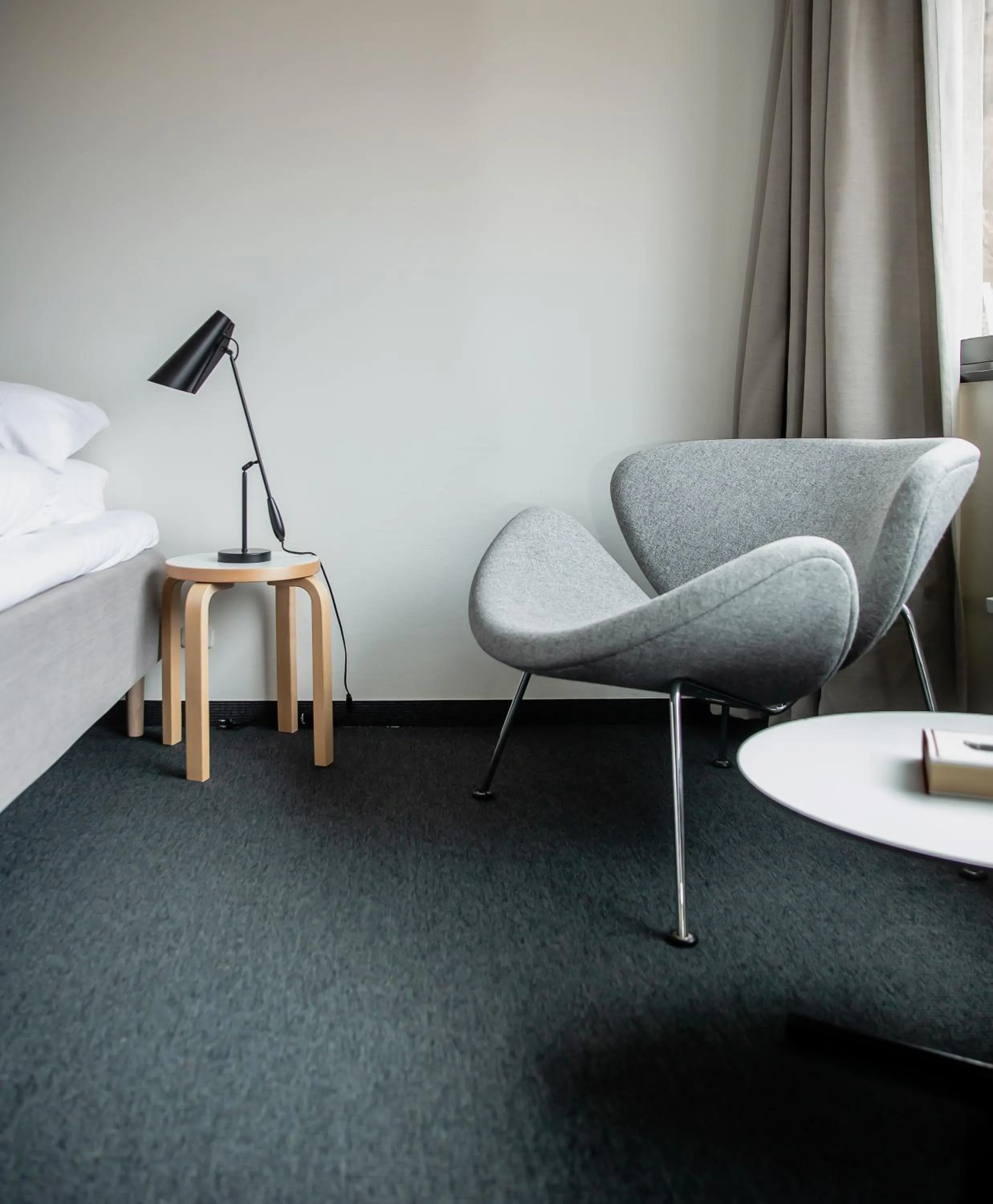 Bed in Lindstrøm Hotel