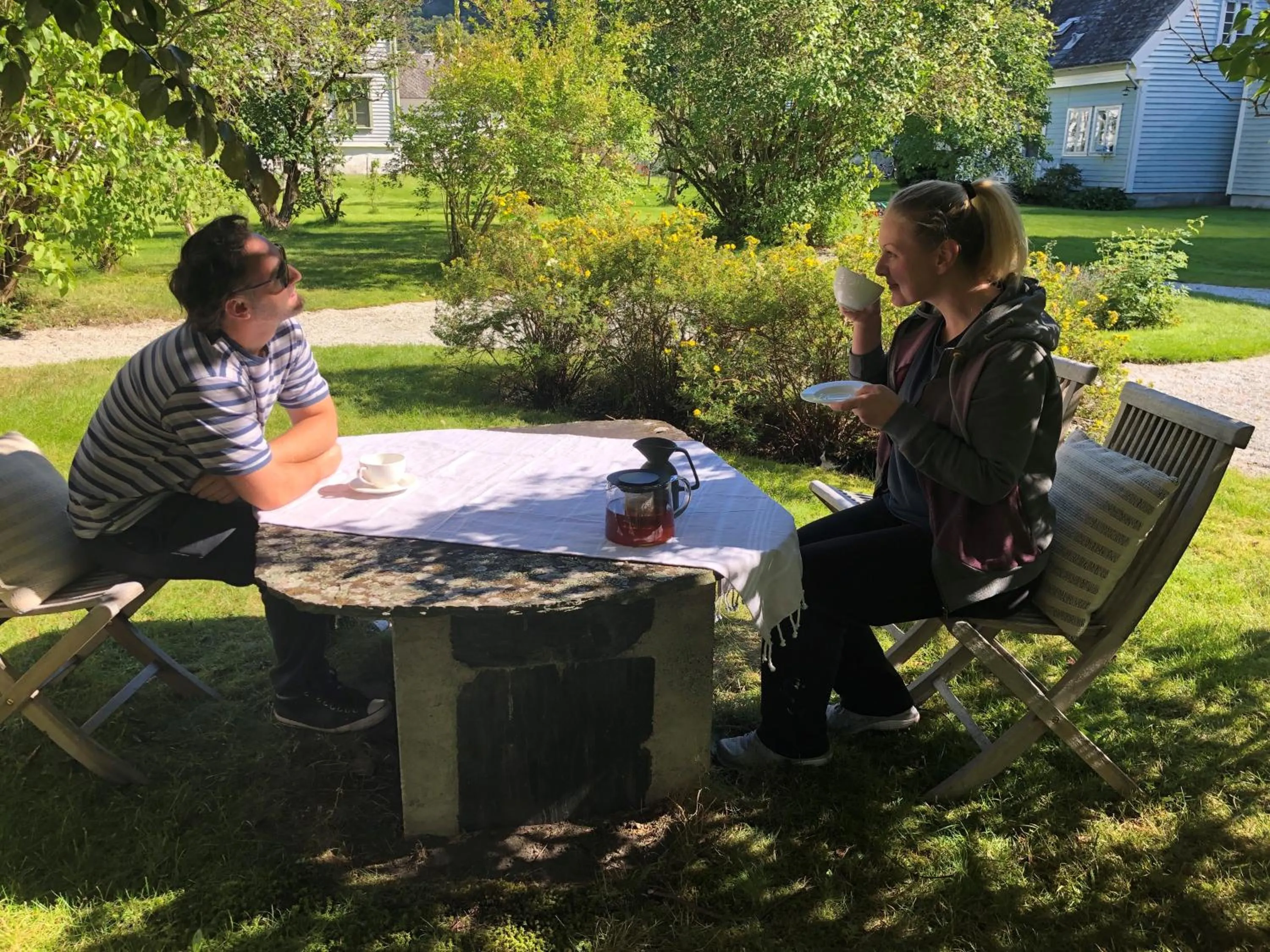 Garden in Lindstrøm Hotel