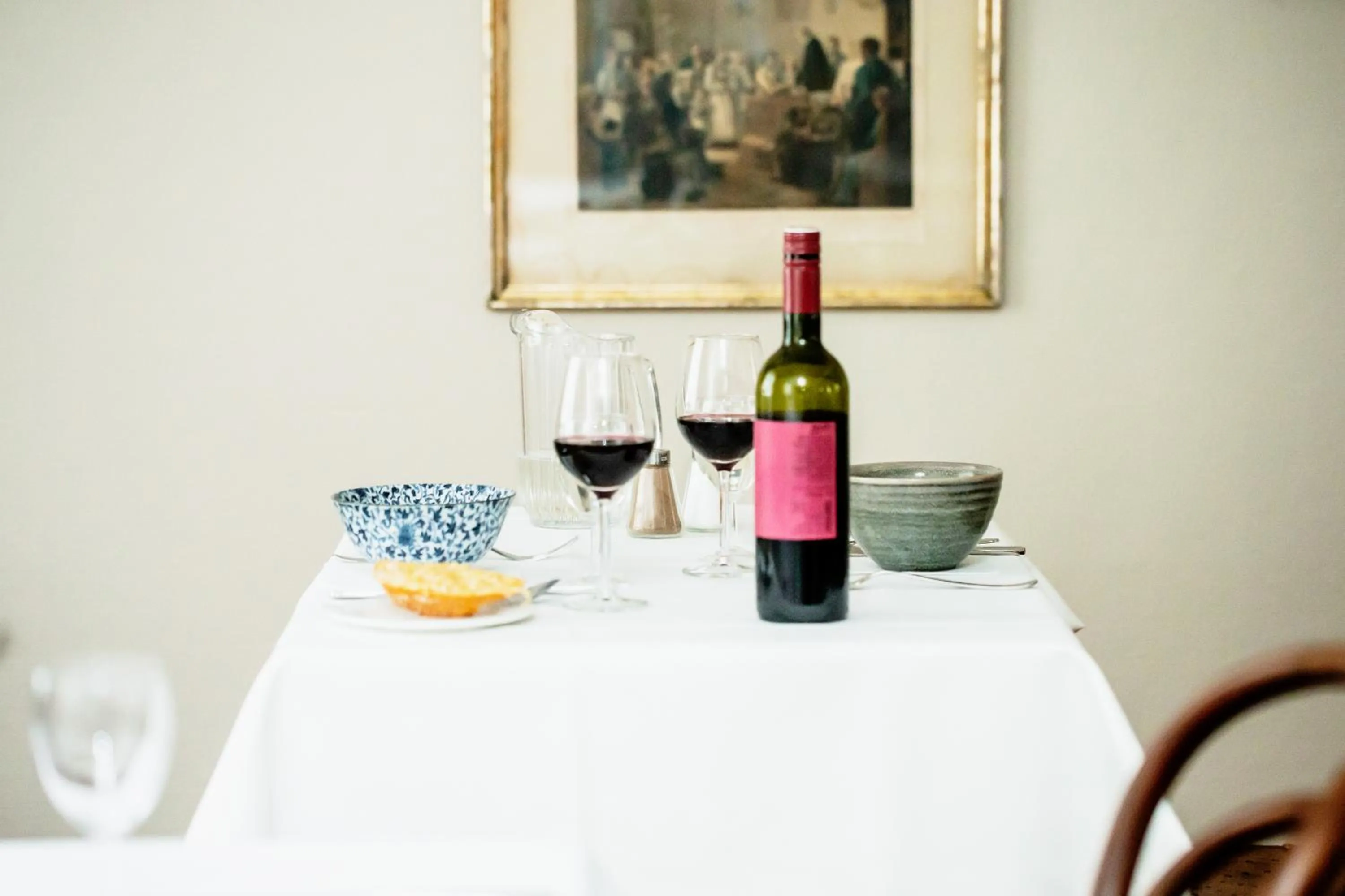 Food and drinks in Lindstrøm Hotel