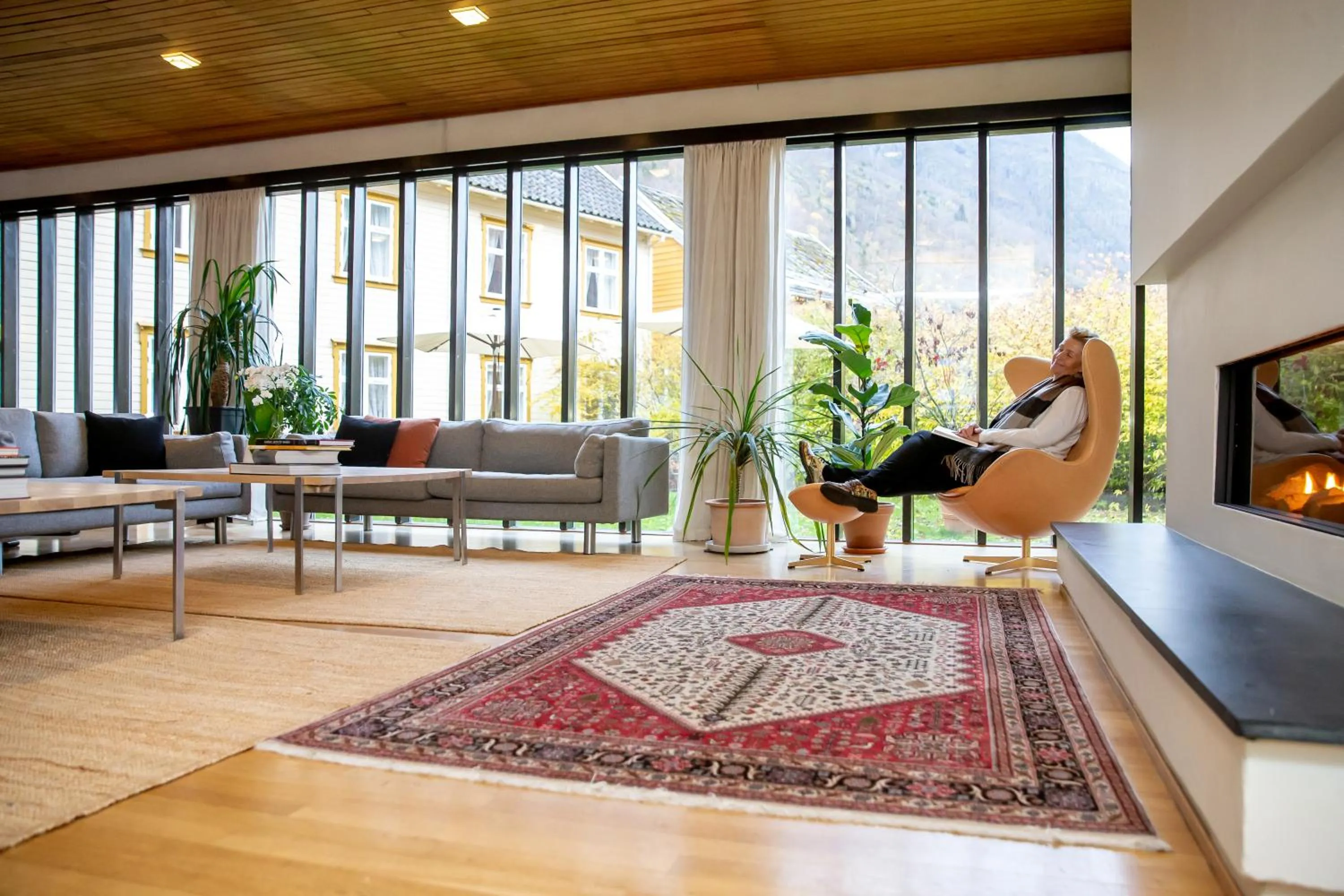 Lobby or reception in Lindstrøm Hotel