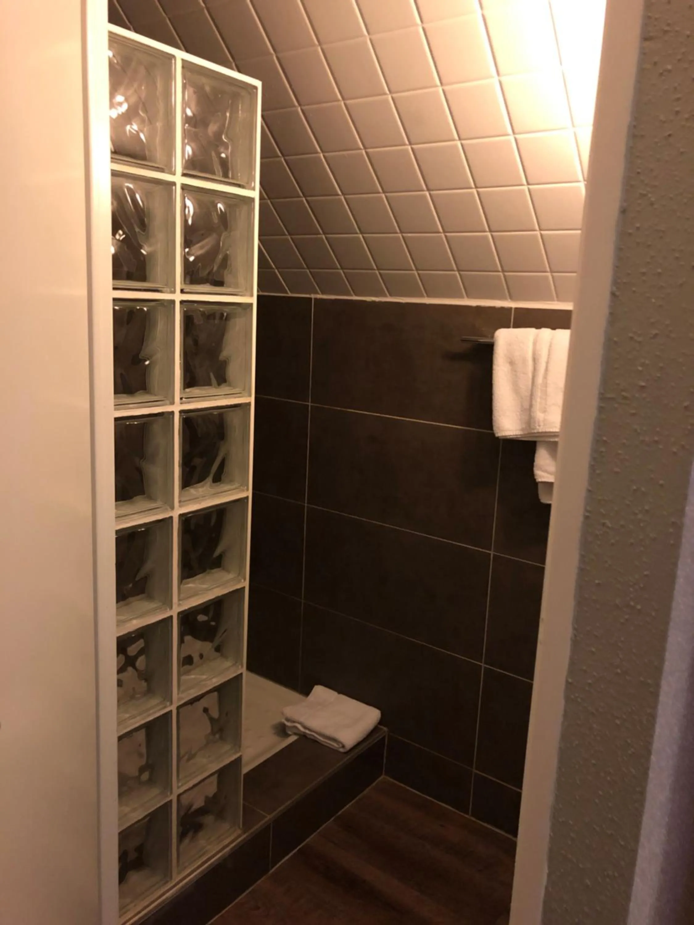 Shower in Hotel SPA Au Cheval Blanc