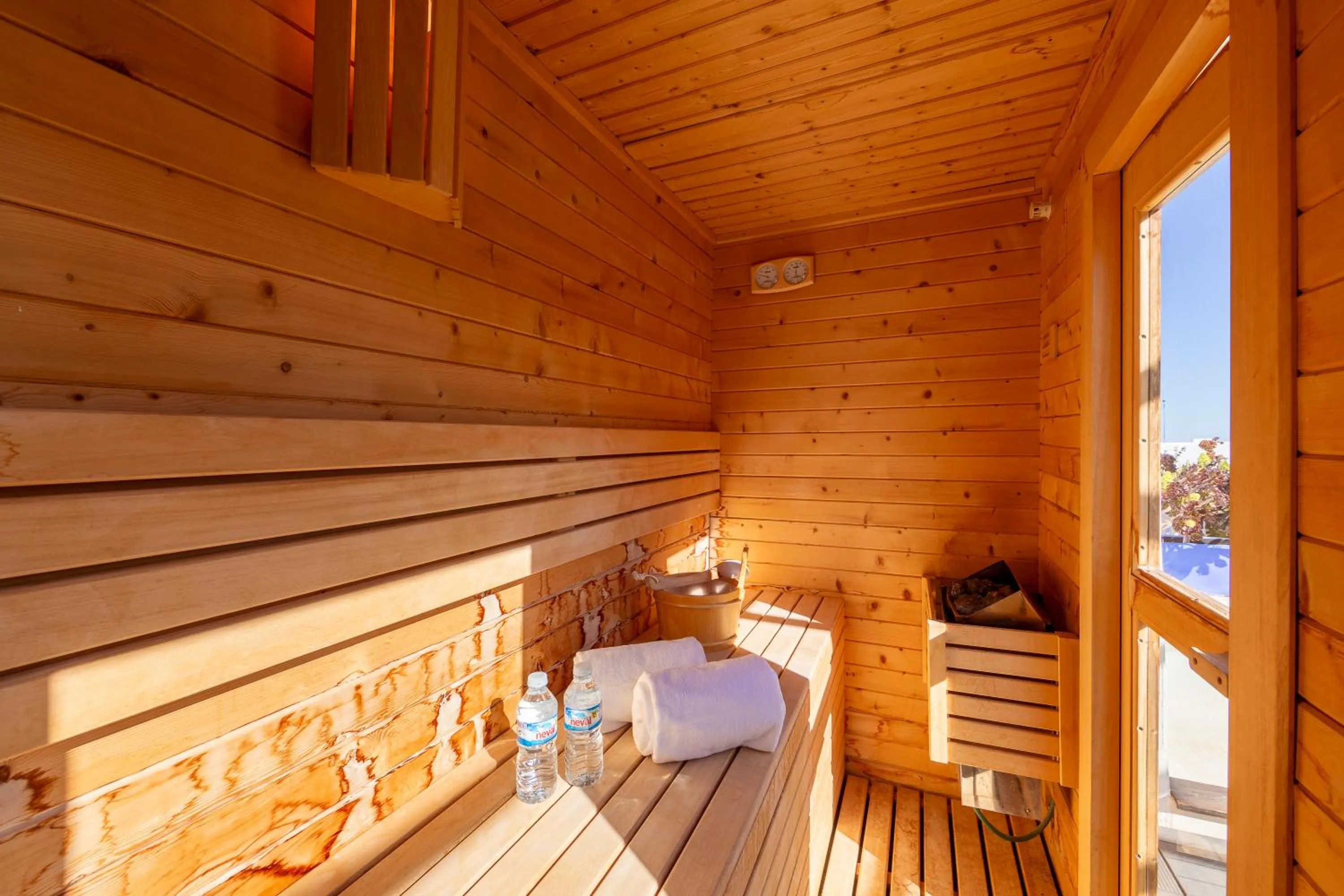 Sauna in Boutique Hotel El Olivar