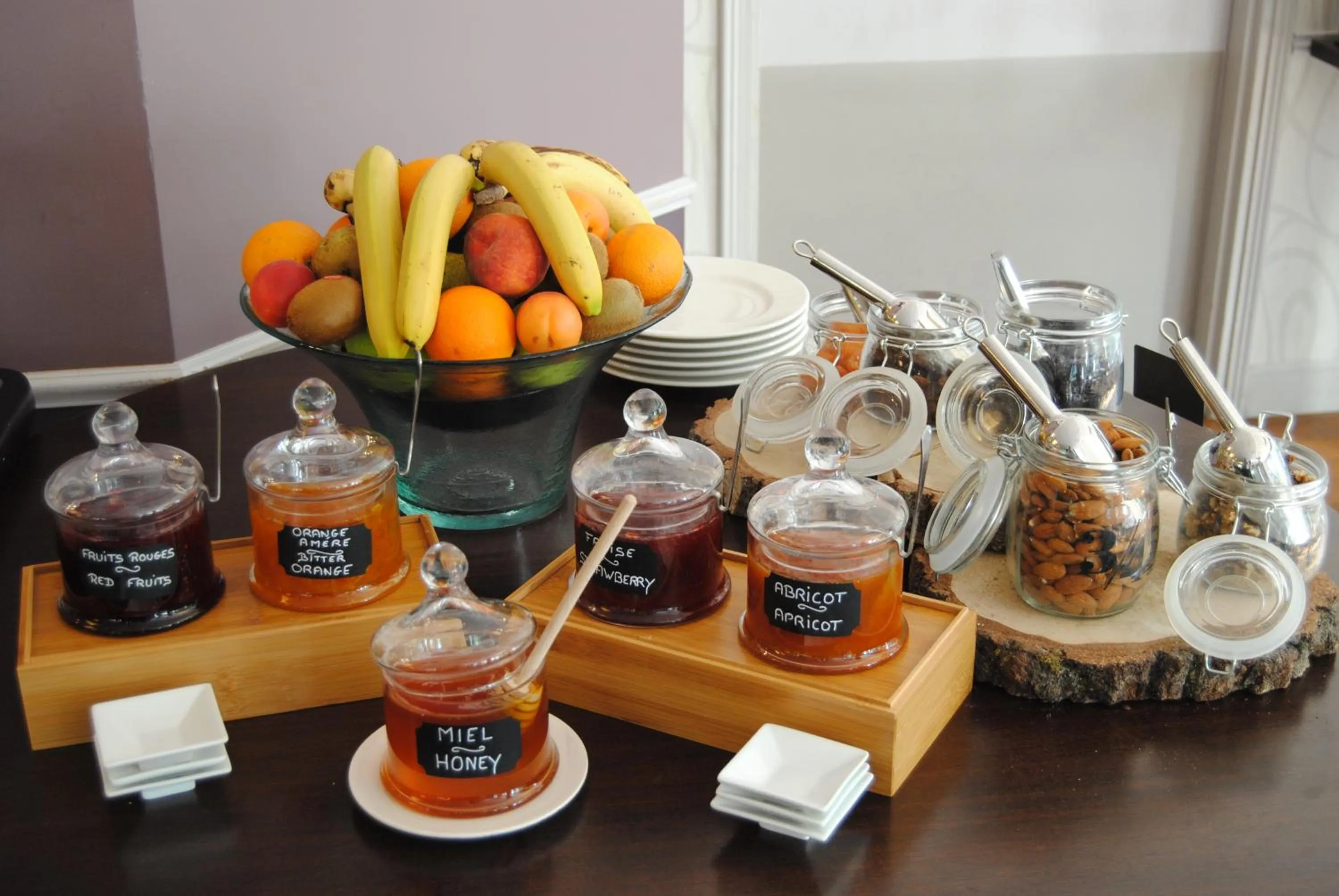 Buffet breakfast in Résidence du Grand Hôtel