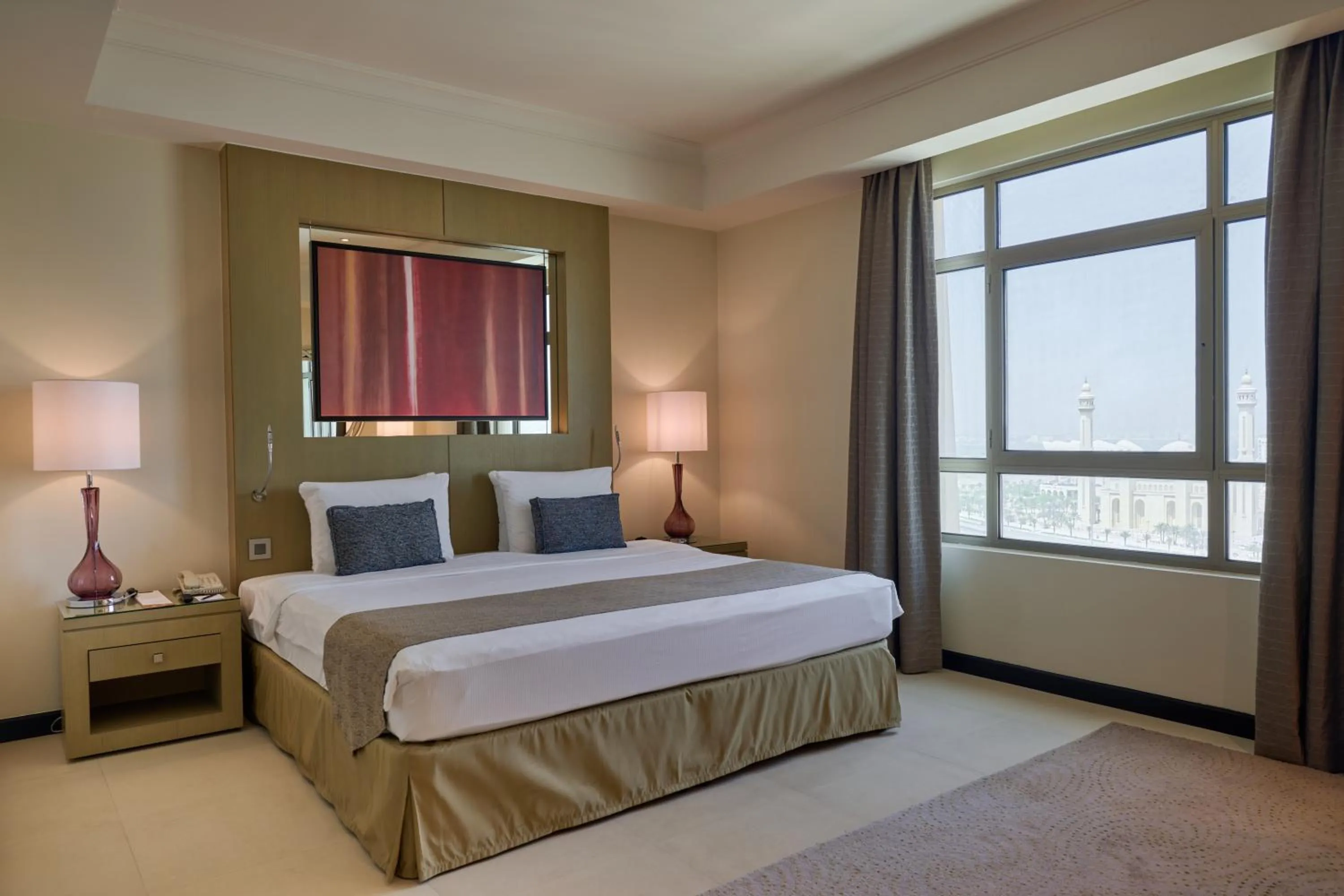 Bed in Gulf Executive Residence