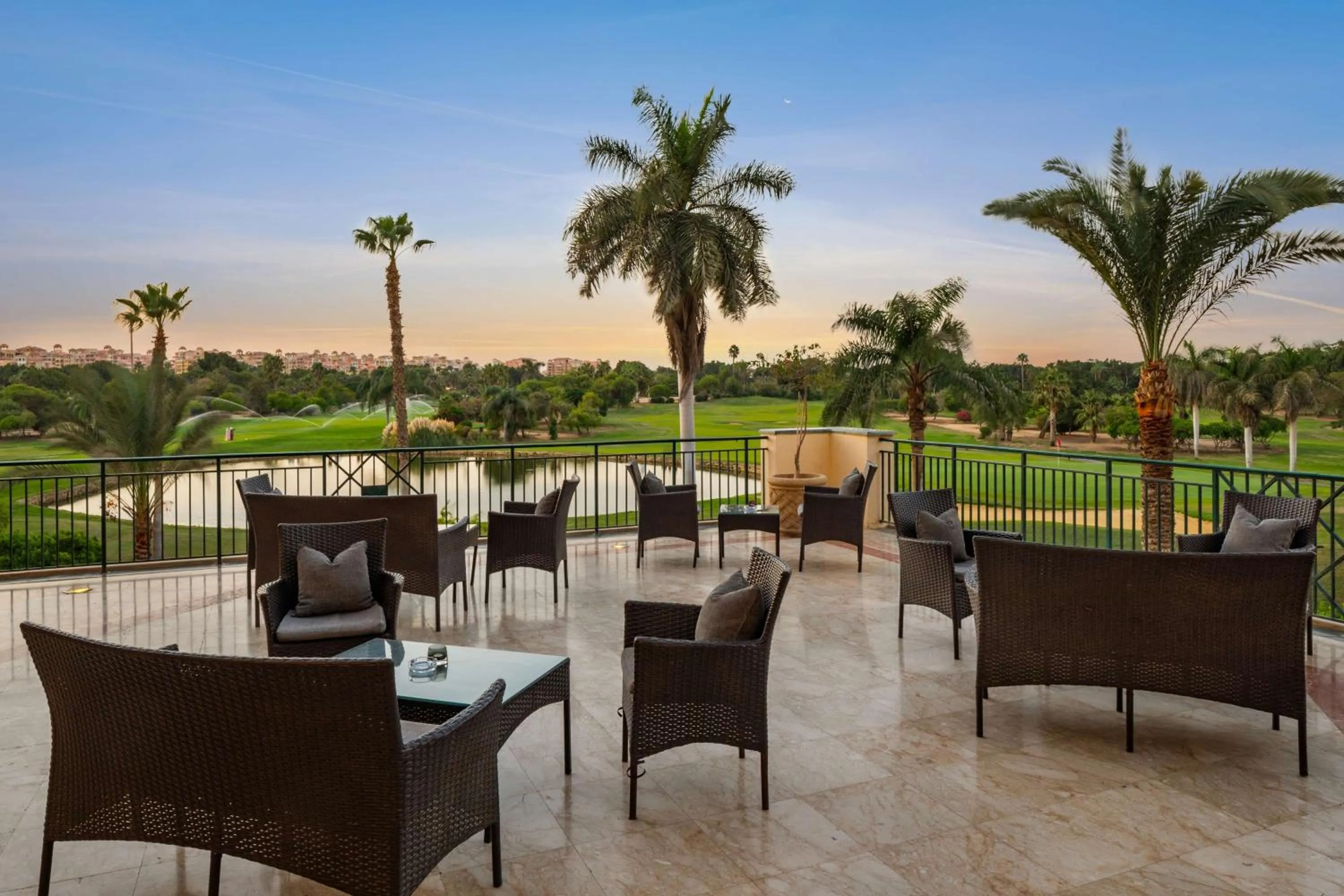 Balcony/Terrace in Hilton Pyramids Golf